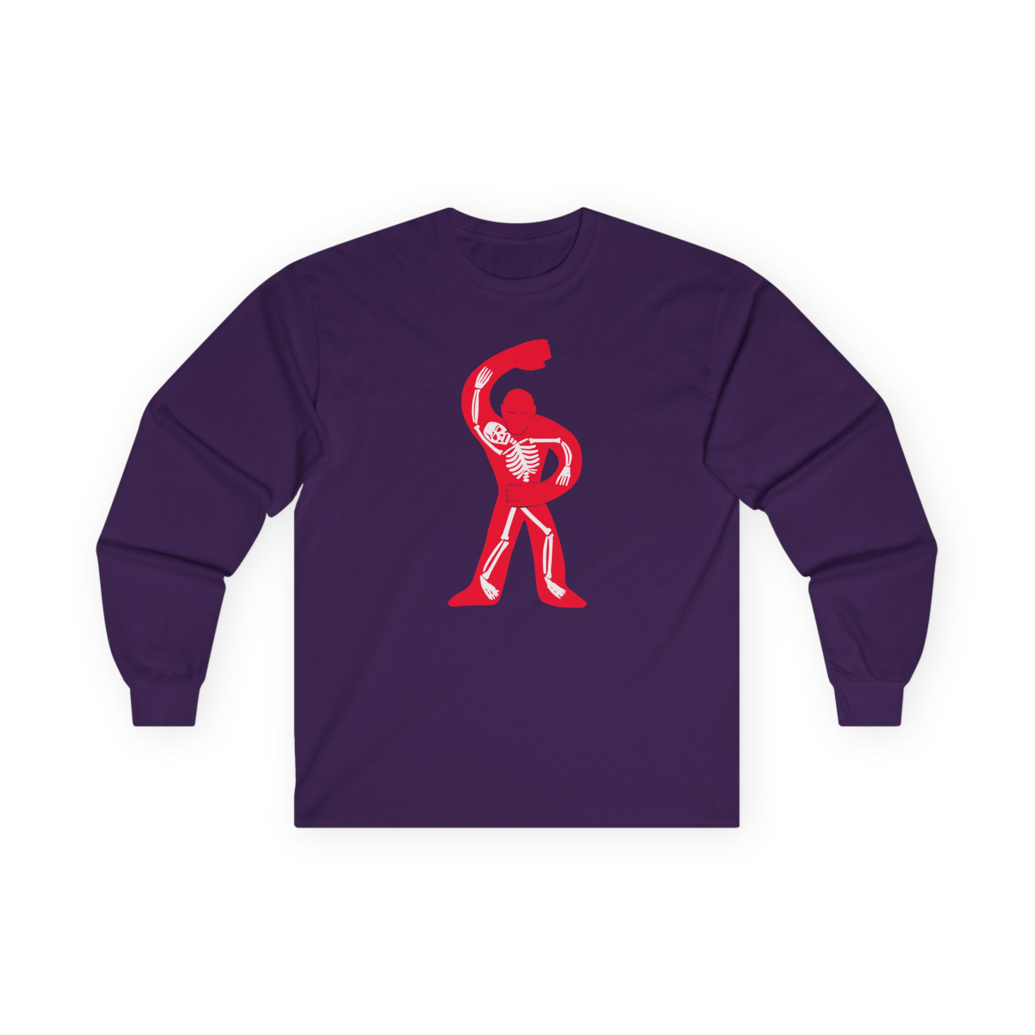 Lord Huron Dancing Skeleton Unisex Ultra Cotton Long Sleeve Tee - Image 13