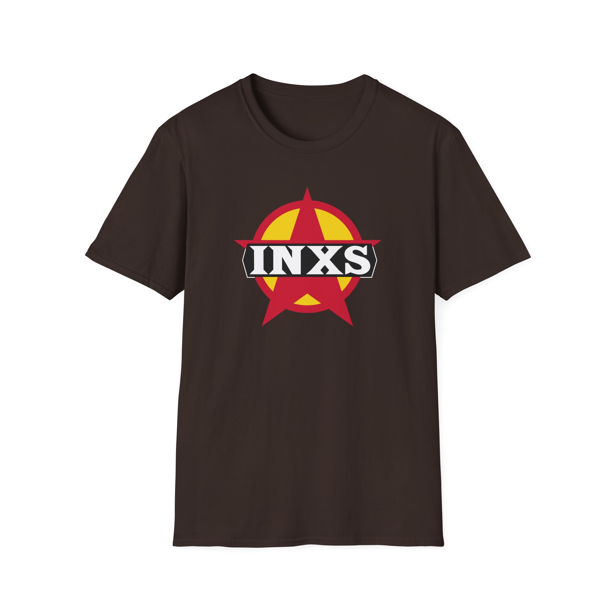 Inxs Vintage Star Logo Unisex Softstyle T-Shirt - Image 3