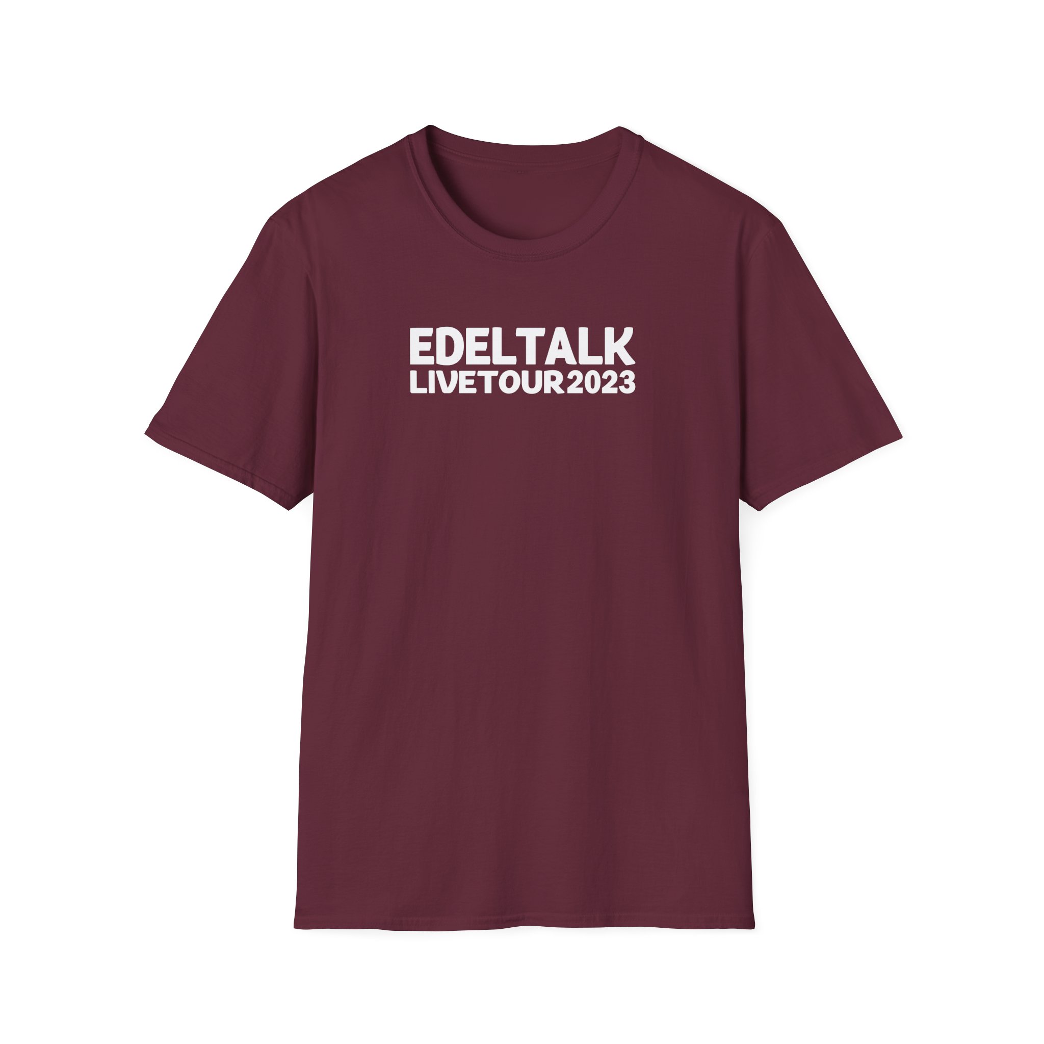 Edeltalk Podcast Livetour 2023 Unisex Softstyle T-Shirt - Image 3