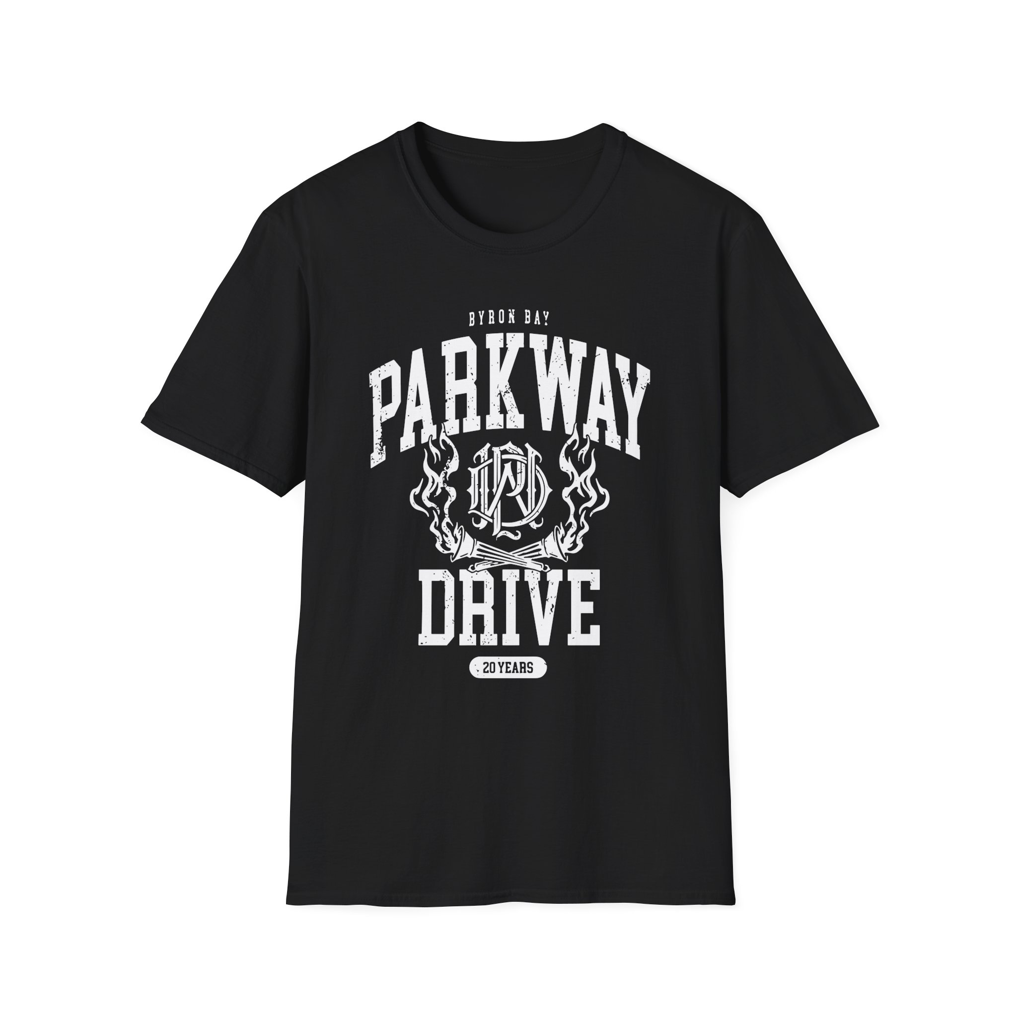 Parkway Drive 20-year-anniversary Unisex Softstyle T-Shirt