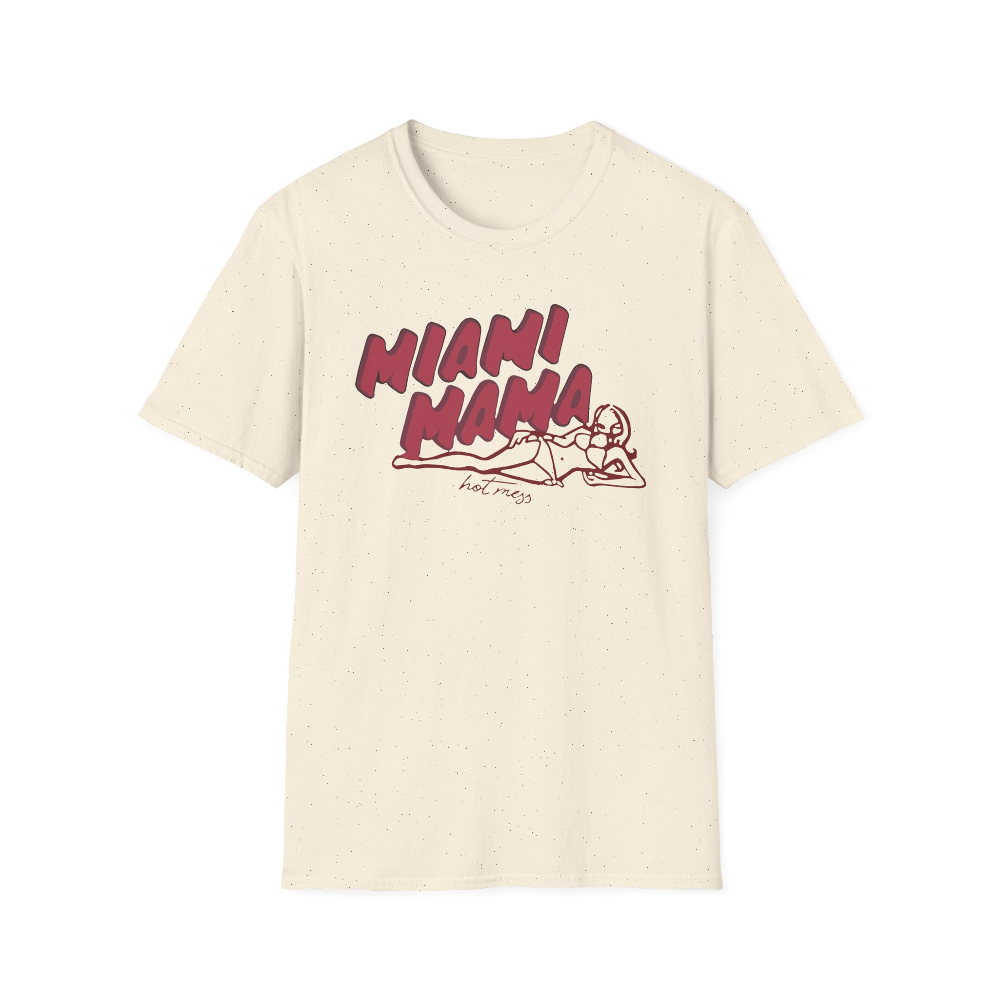 Alix Earle Miami Mama Unisex Softstyle T-Shirt - Image 7