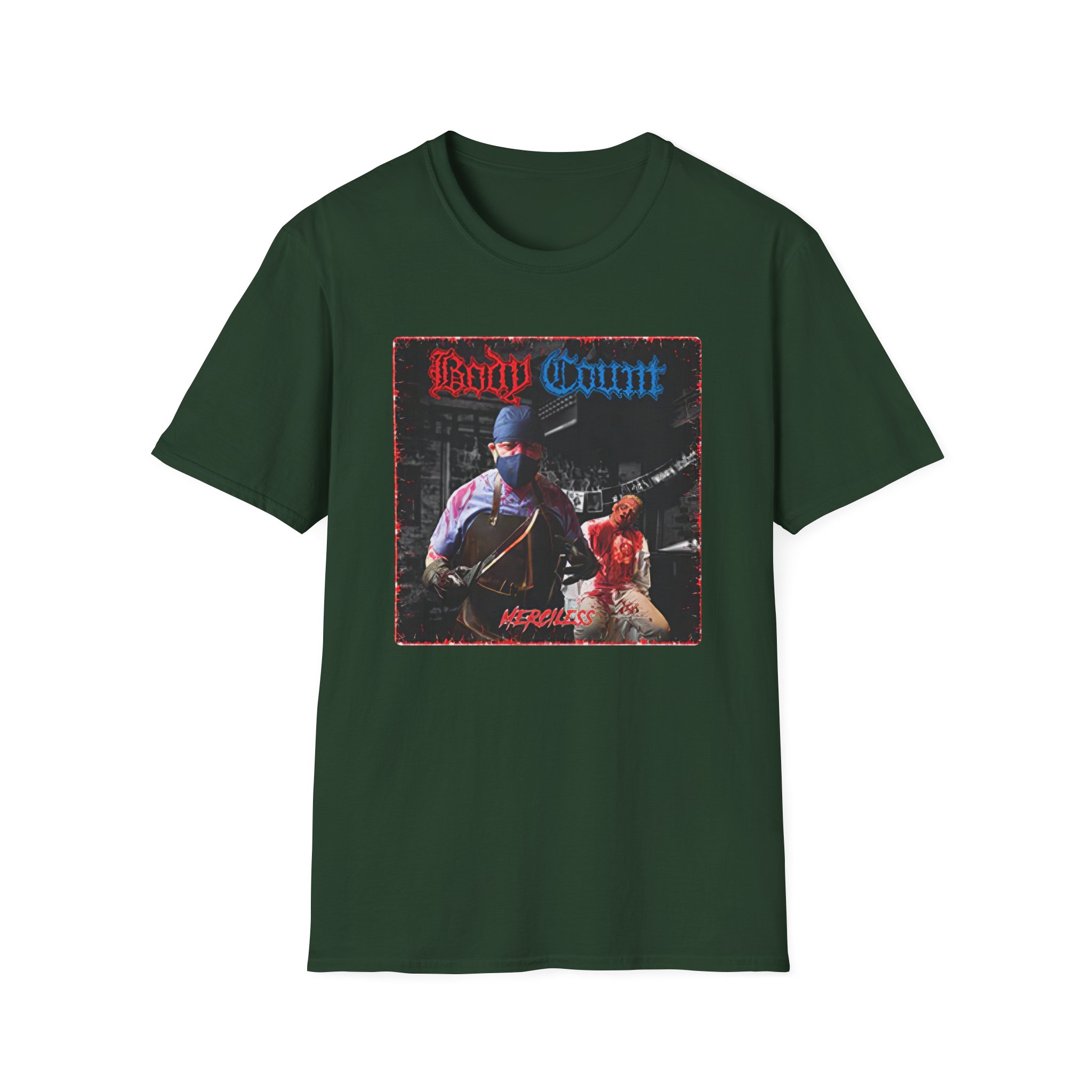 Body Count Merciless Album Unisex Softstyle T-Shirt - Image 17