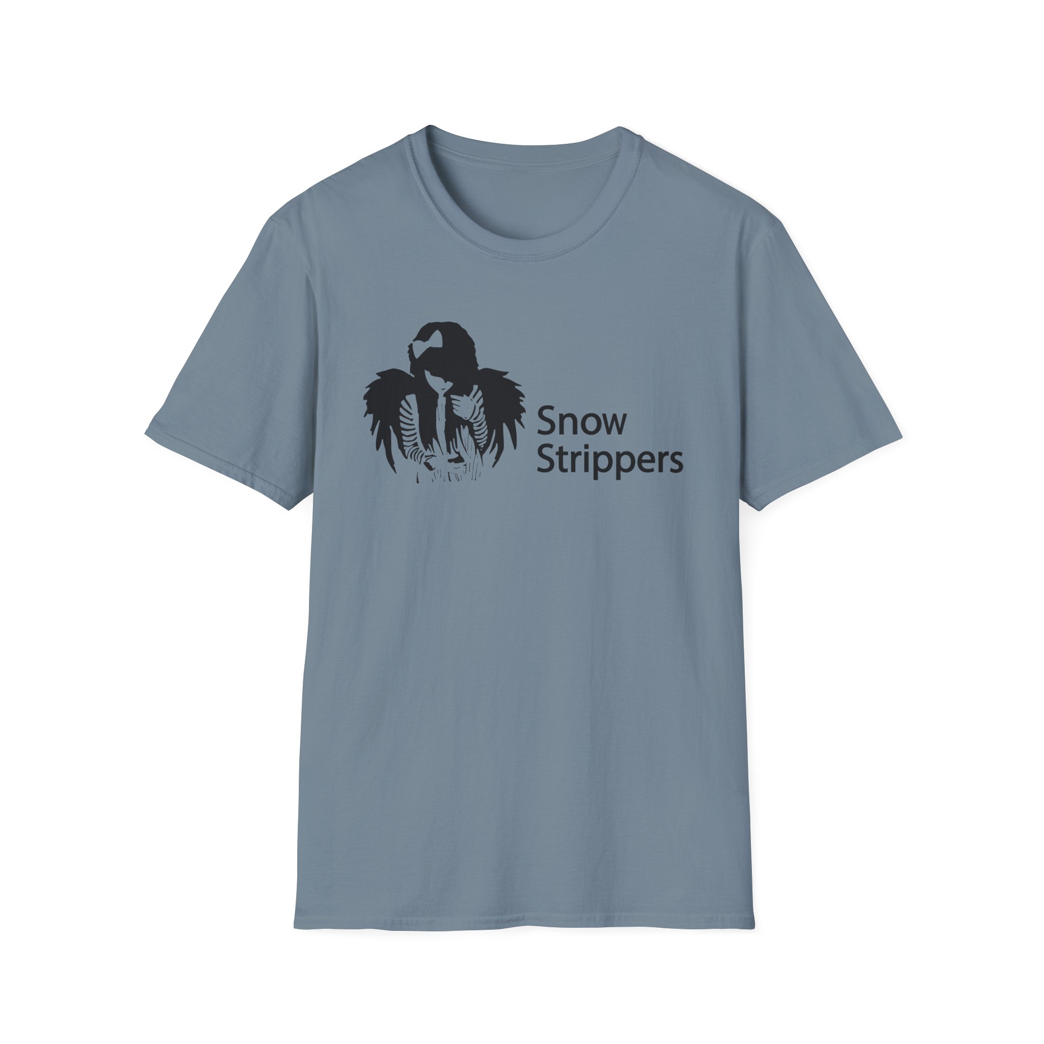 Snow Strippers Unisex Softstyle T-Shirt - Image 21