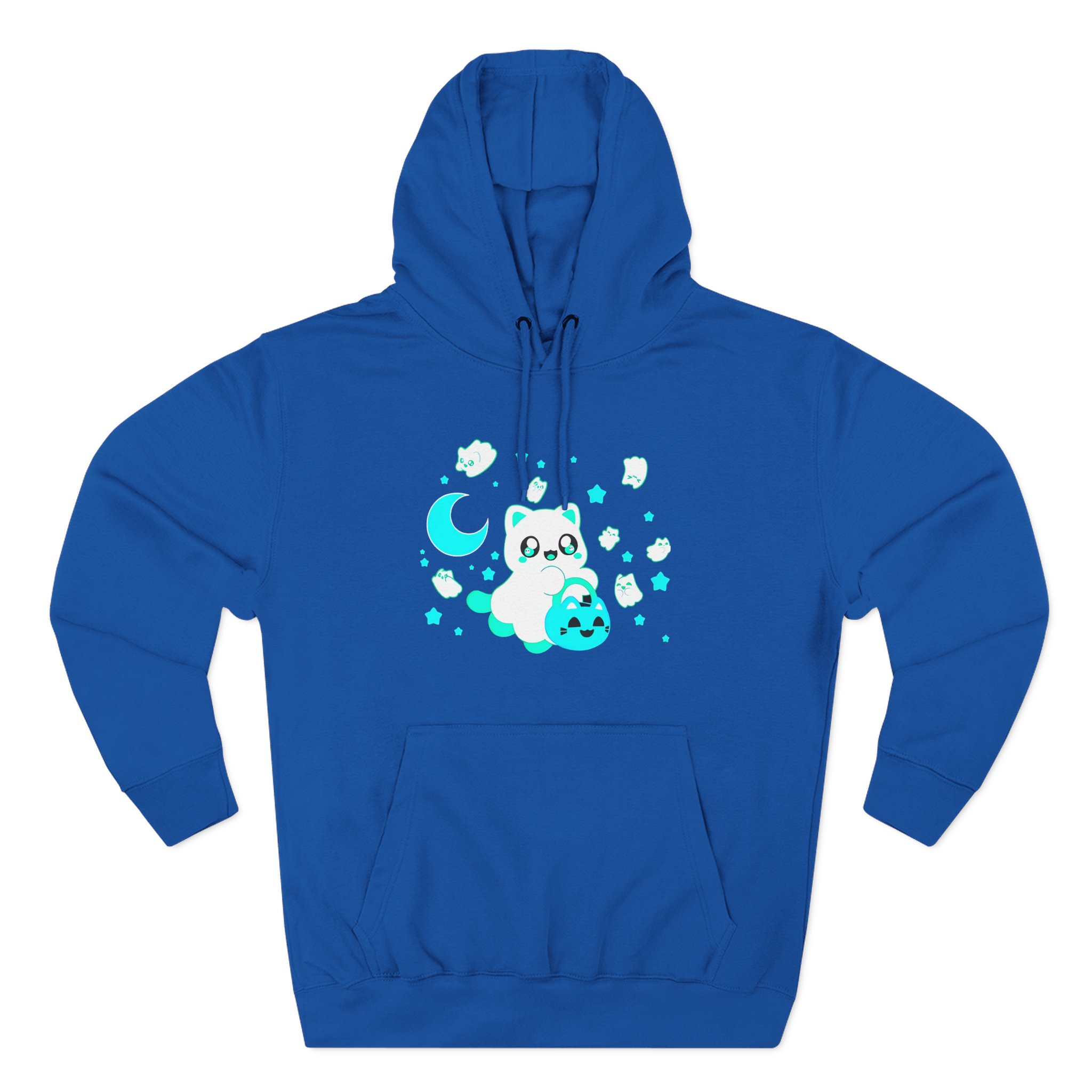 Aphmau Ghost Cat Three-Panel Fleece Hoodie - Image 9