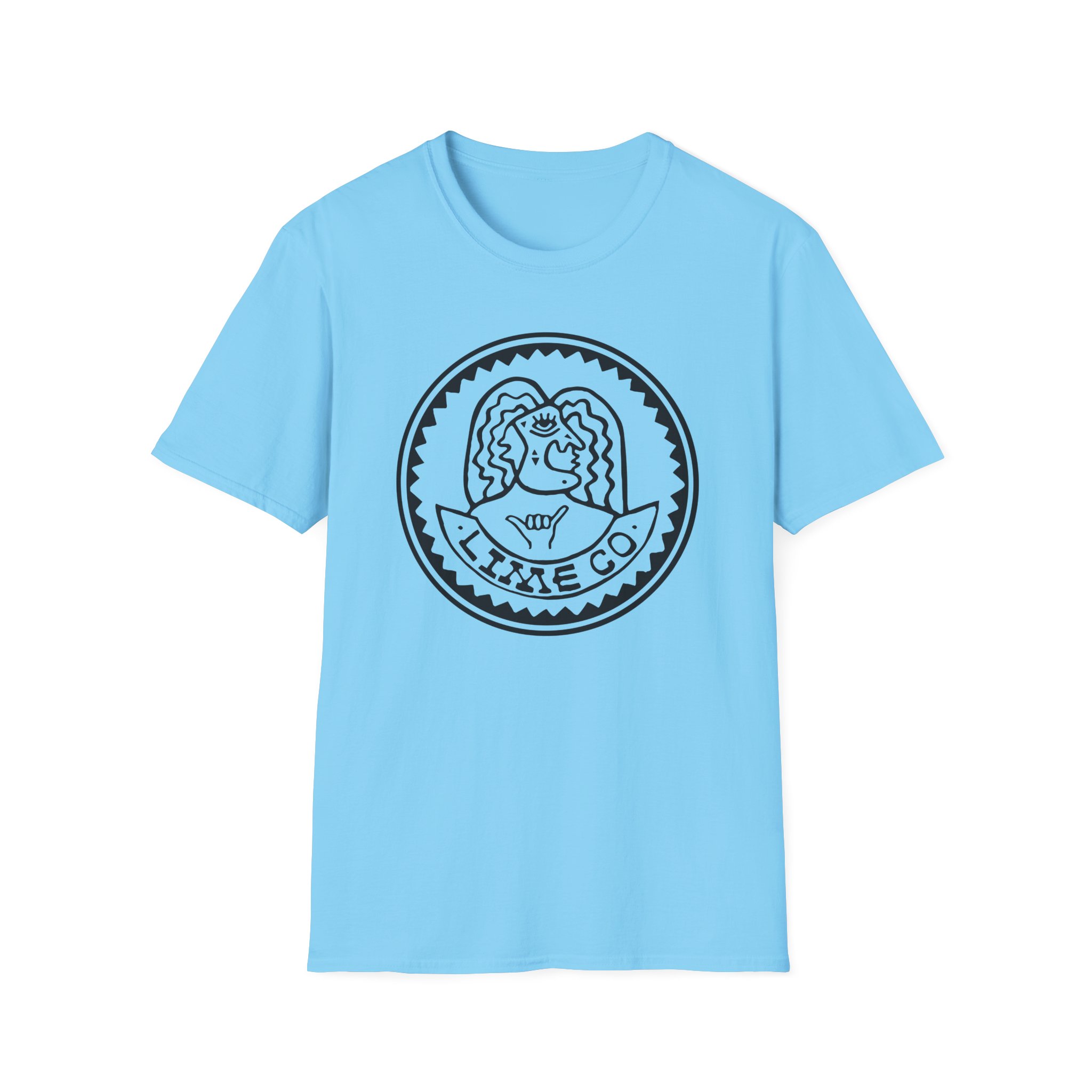 Lime Cordiale Lime Co Logo Unisex Softstyle T-Shirt - Image 17