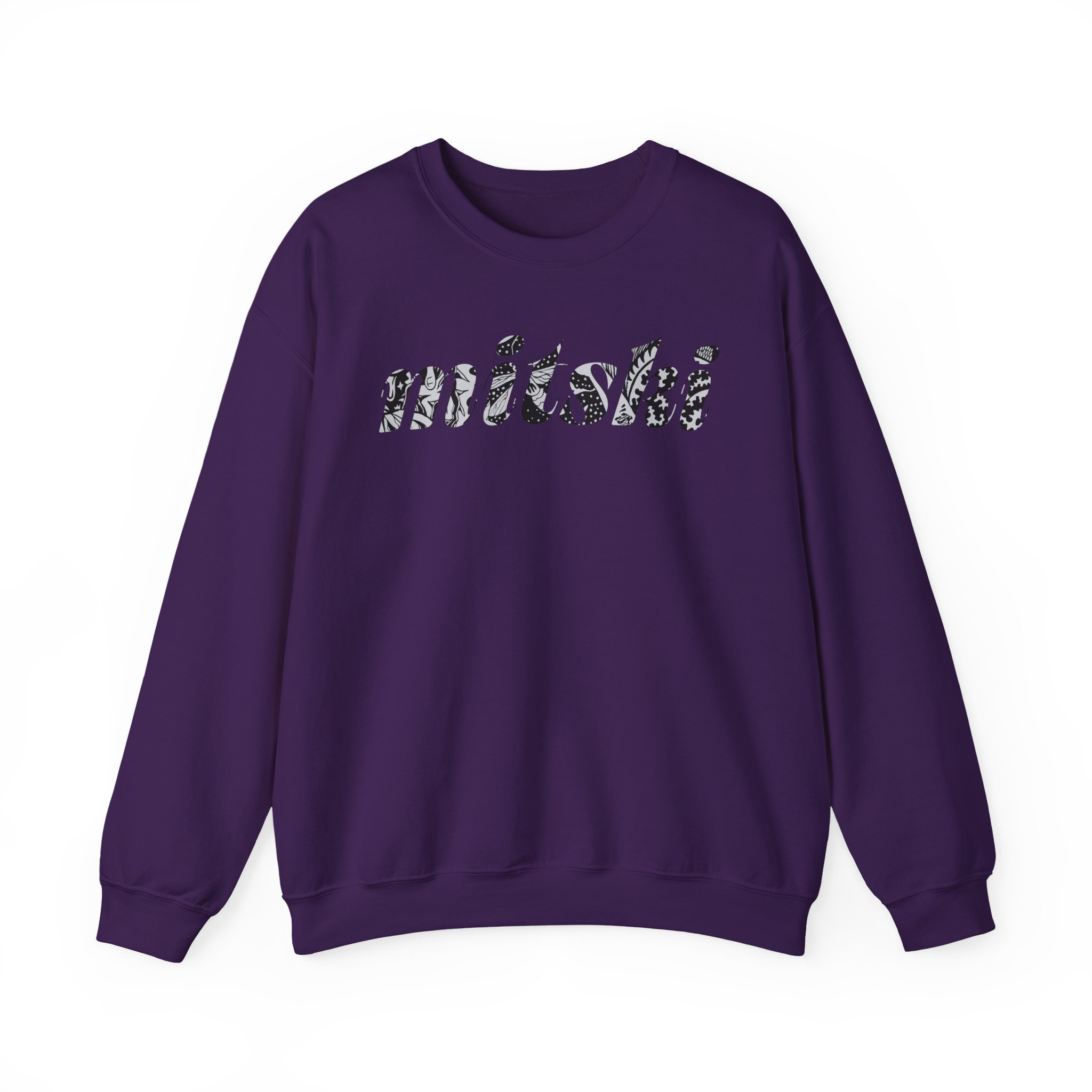 Mitski Flower Logo Unisex Heavy Blend™ Crewneck Sweatshirt - Image 21
