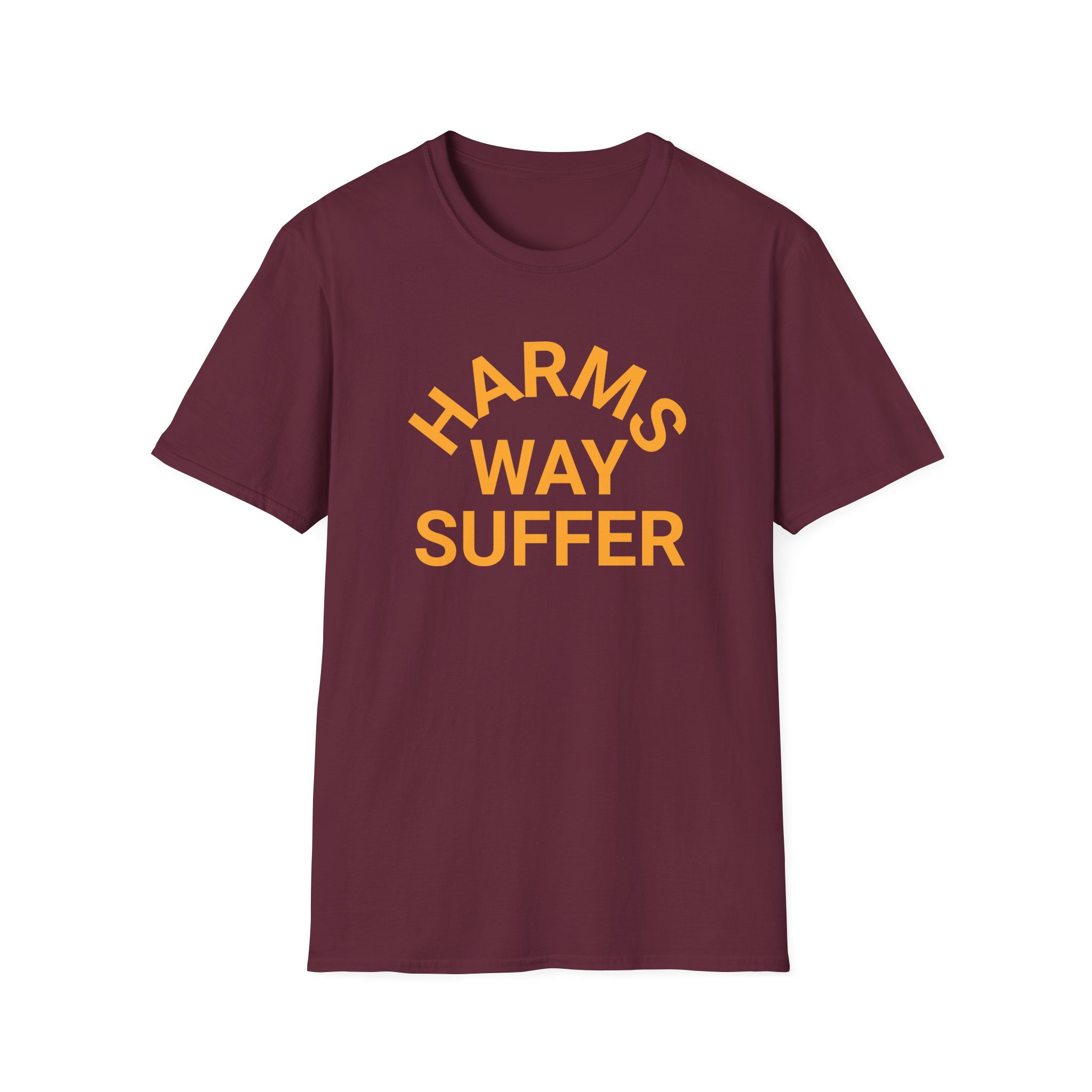 Harms Way Suffer Real Unisex Softstyle T-Shirt - Image 3
