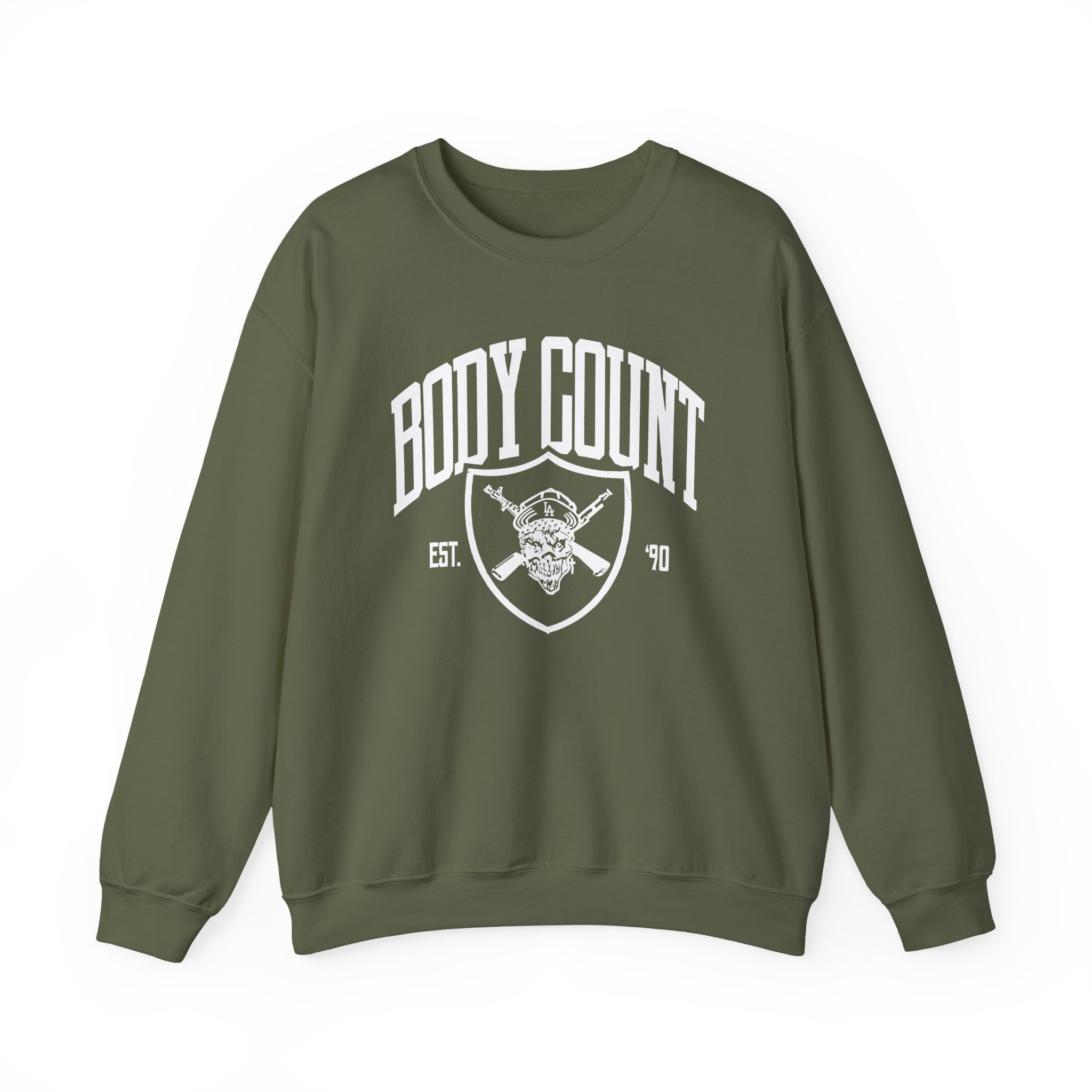 Body Count BC x LA Unisex Heavy Blend™ Crewneck Sweatshirt - Image 7