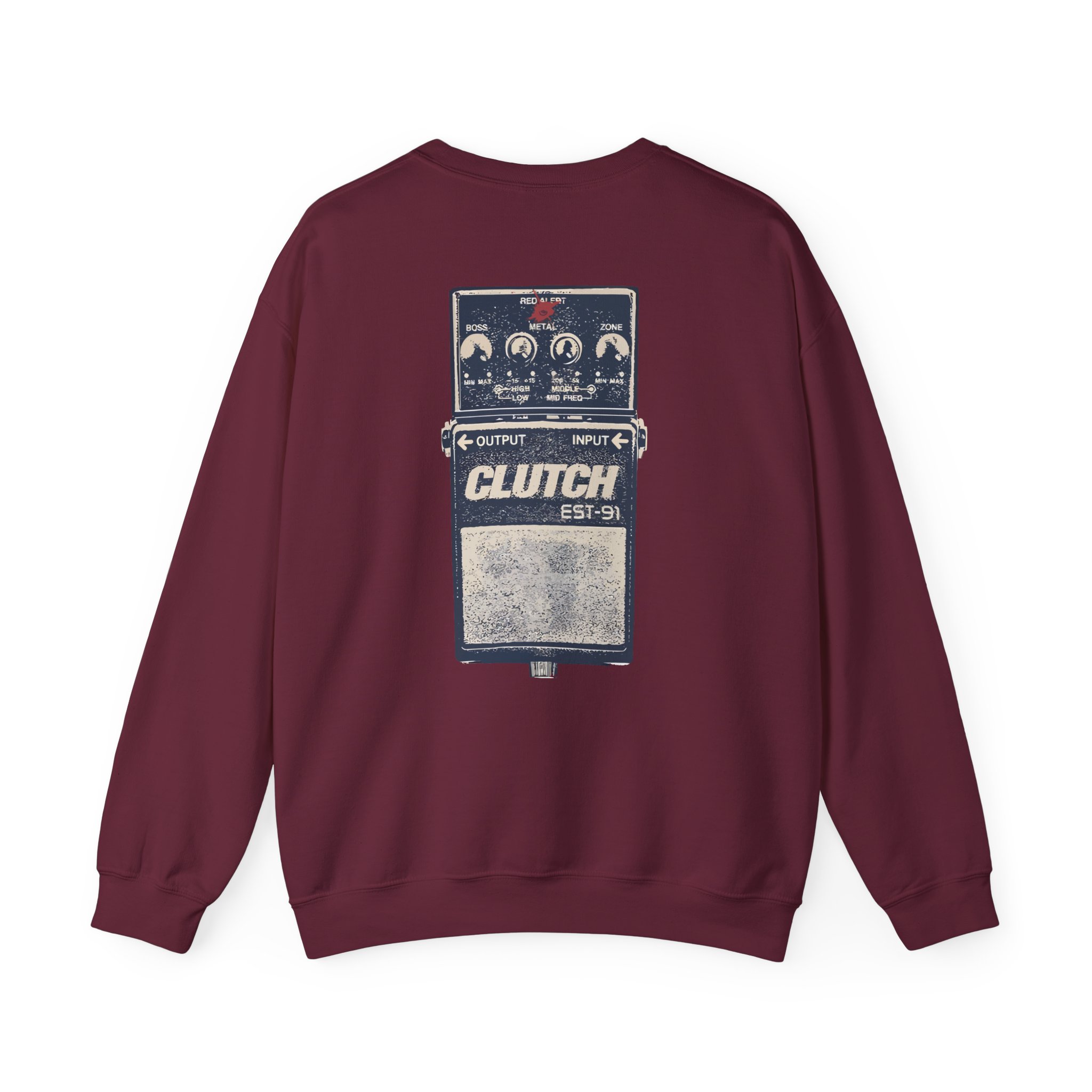Clutch Red Alert Unisex Heavy Blend™ Crewneck Sweatshirt - Image 6