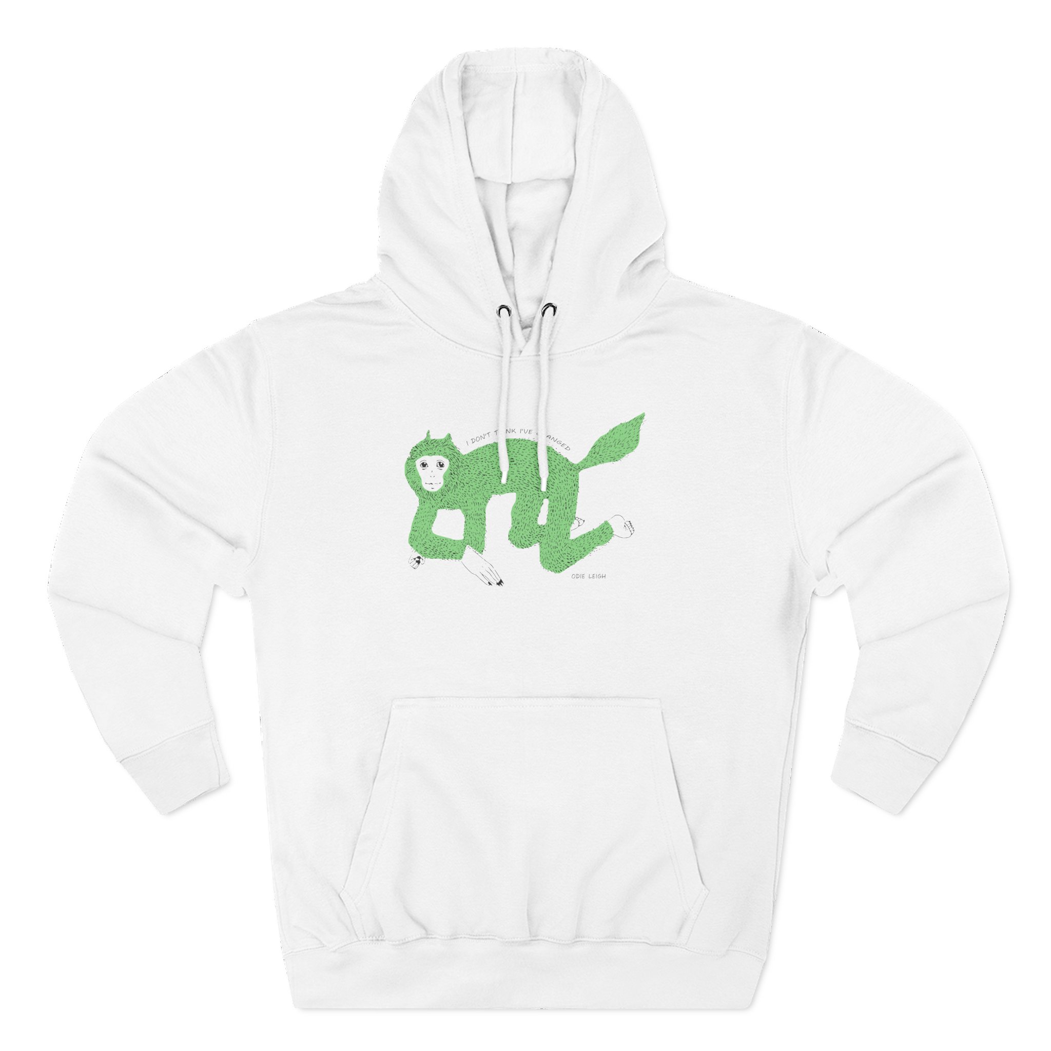 Odie Leigh Wolf Girl T Three-Panel Fleece Hoodie