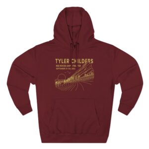 Tyler Childers Red Rocks '23 Three-Panel Fleece Hoodie