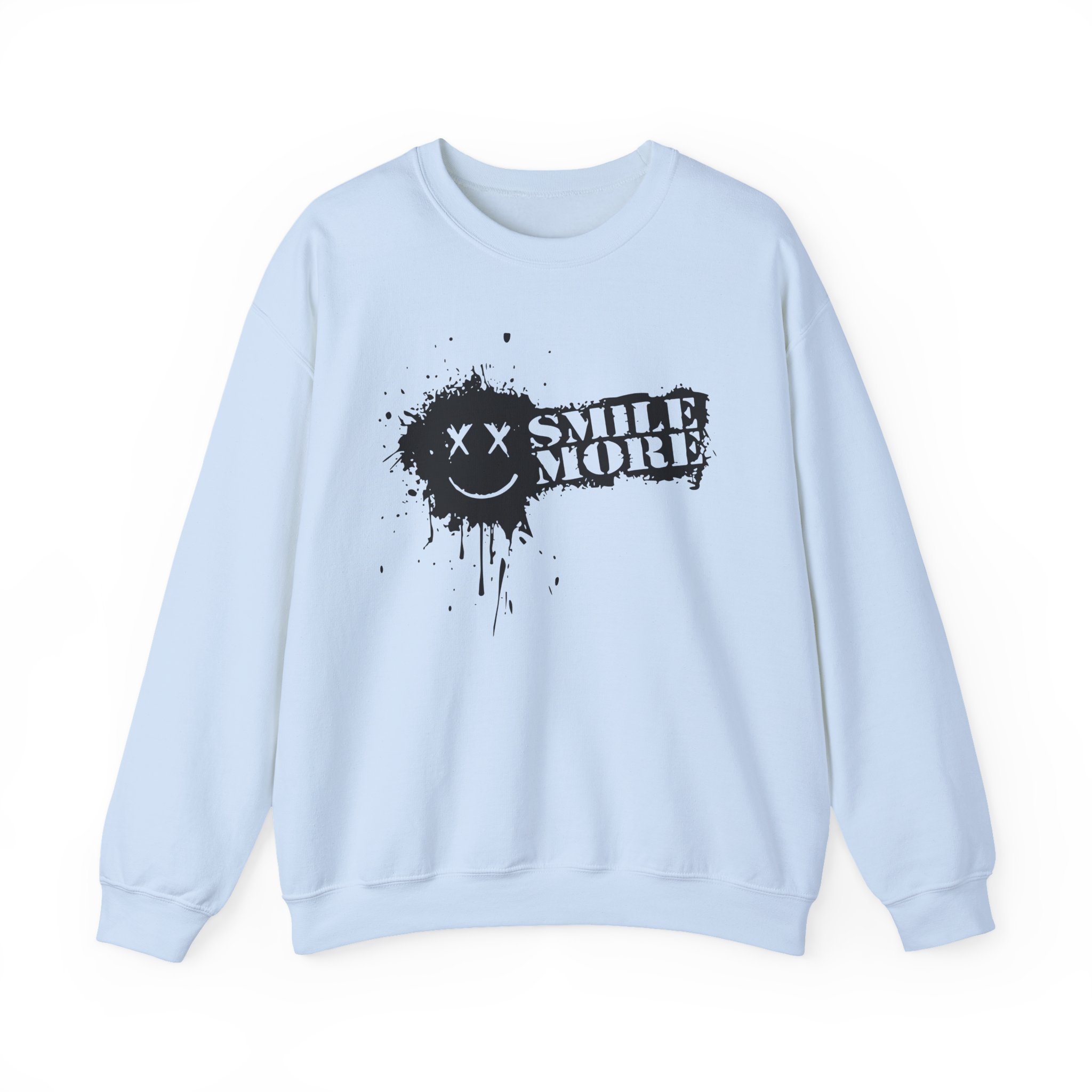 Roman Atwood Smile More Splatter Unisex Heavy Blend™ Crewneck Sweatshirt - Image 9