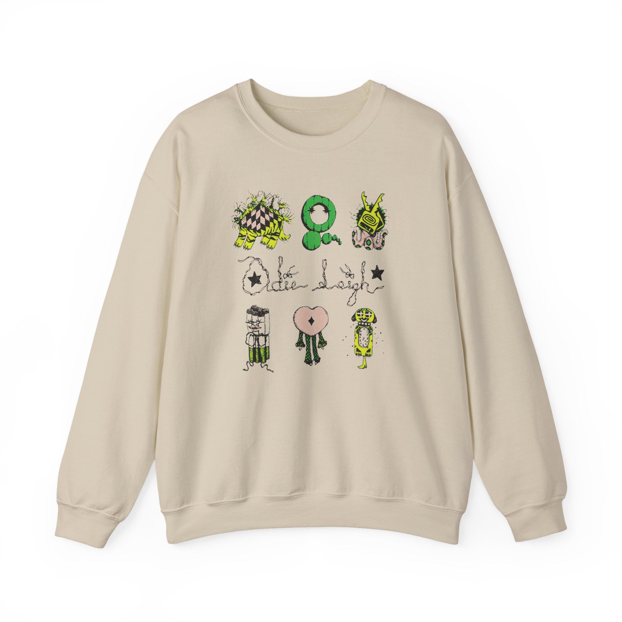Odie Leigh Characters Unisex Heavy Blend™ Crewneck Sweatshirt - Image 5