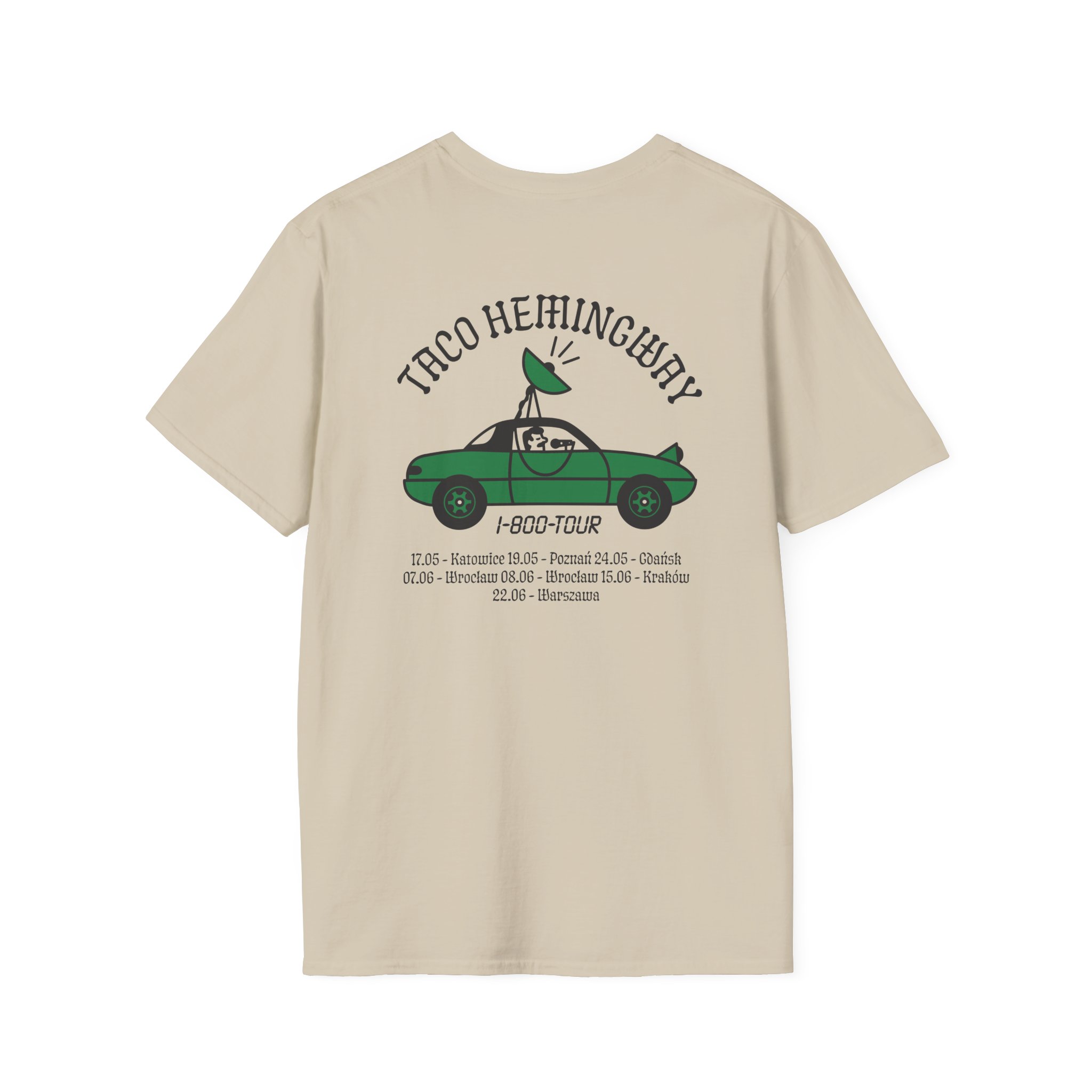 Taco Hemingway 1-800-tour Unisex Softstyle T-Shirt - Image 4