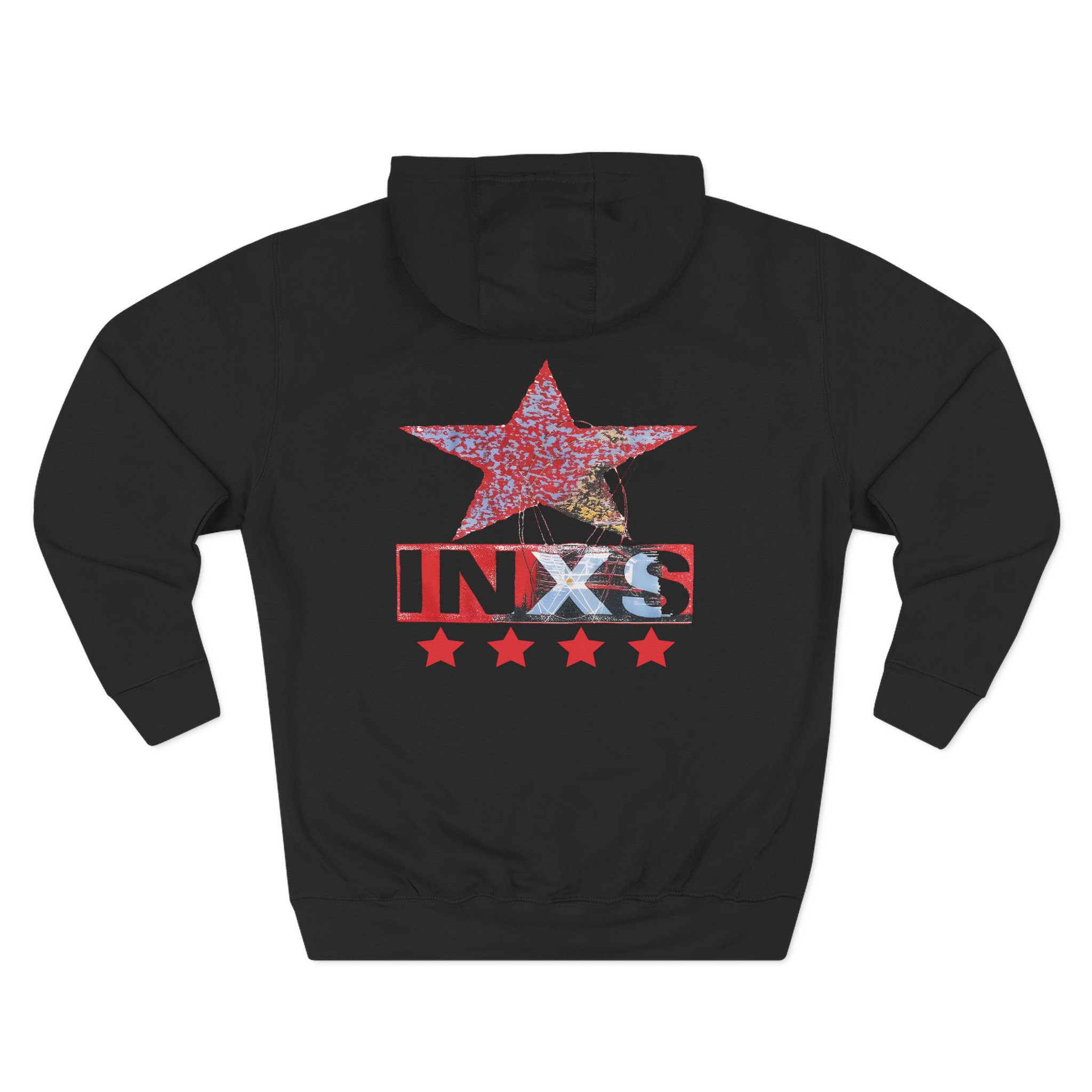 Inxs Kick Star Three-Panel Fleece Hoodie - Image 2