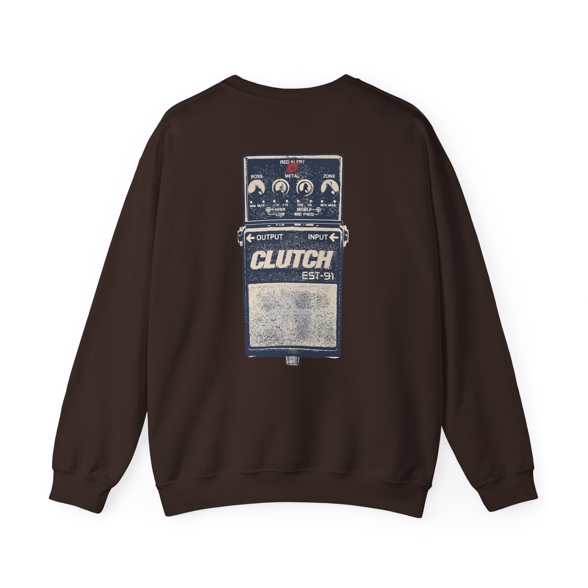 Clutch Red Alert Unisex Heavy Blend™ Crewneck Sweatshirt - Image 8