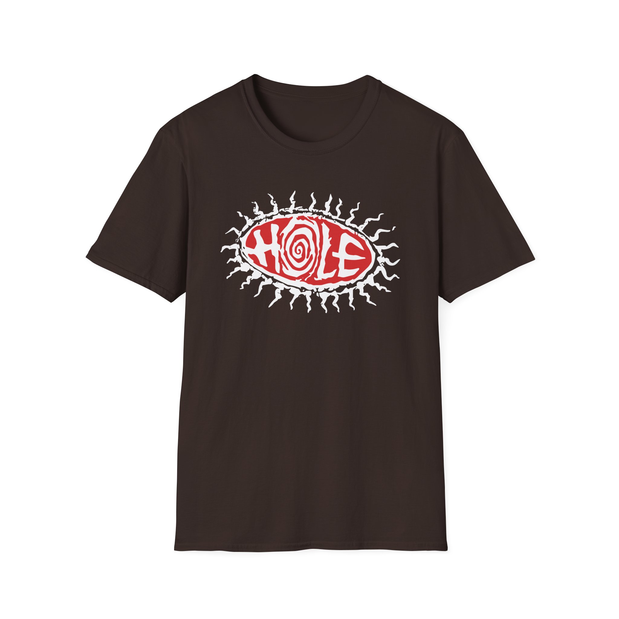 Manhead Hole Eyeball Unisex Softstyle T-Shirt - Image 5