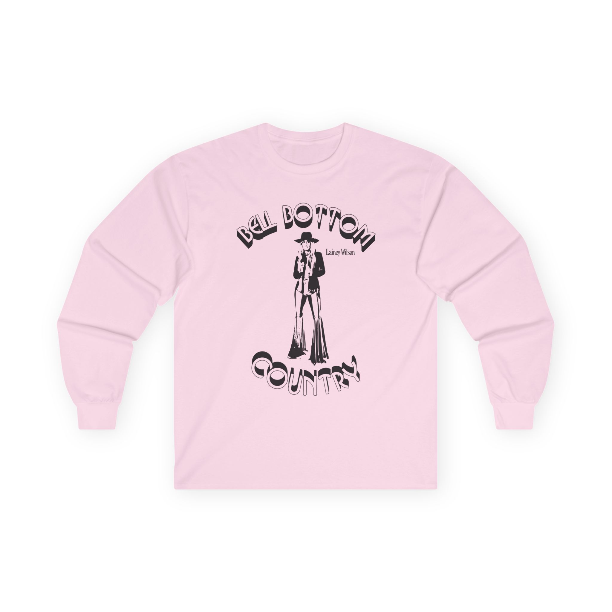 Lainey Wilson Bell Bottom Country Unisex Ultra Cotton Long Sleeve Tee - Image 17