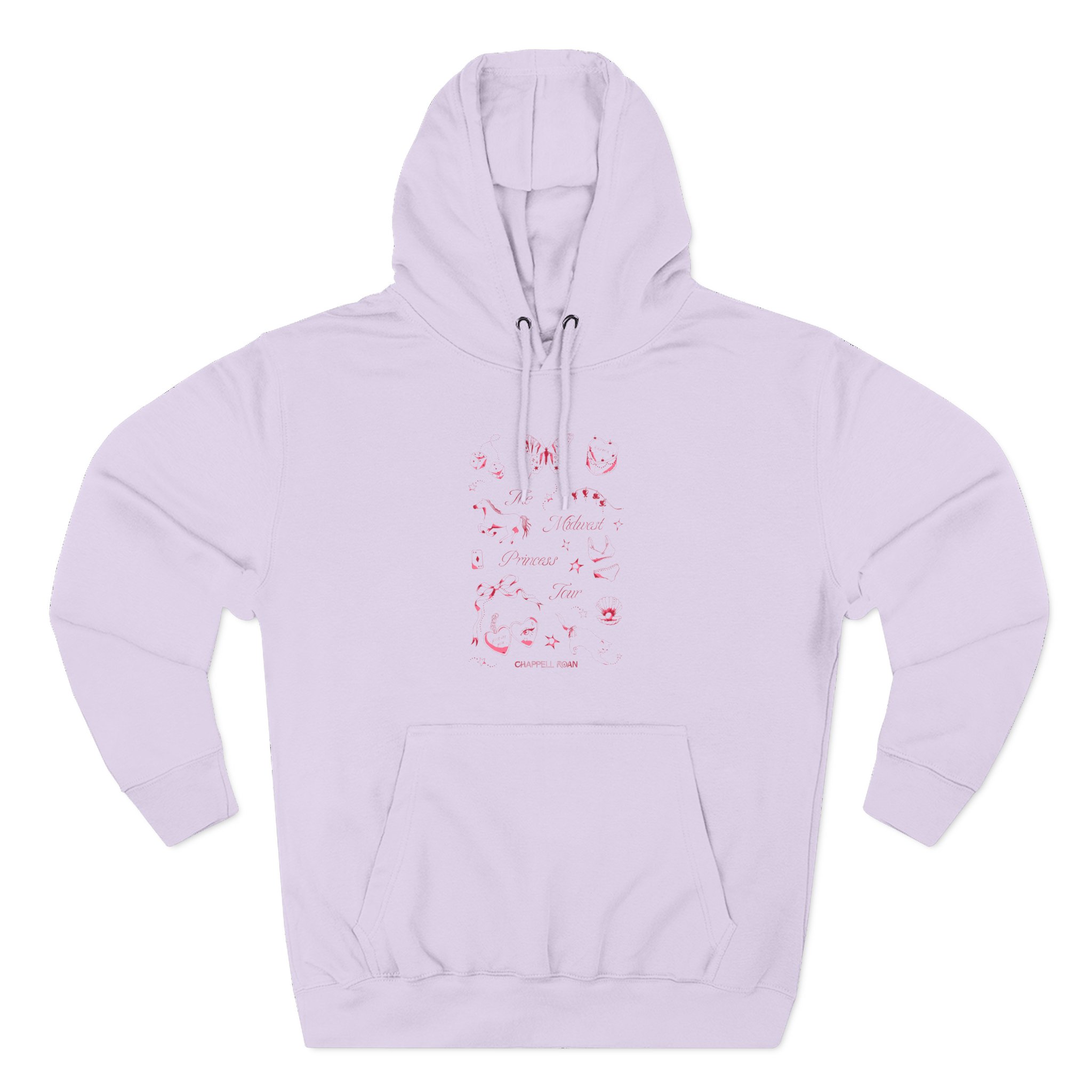Chappell Roan The Midwest Princess Tour Three-Panel Fleece Hoodie - Image 9