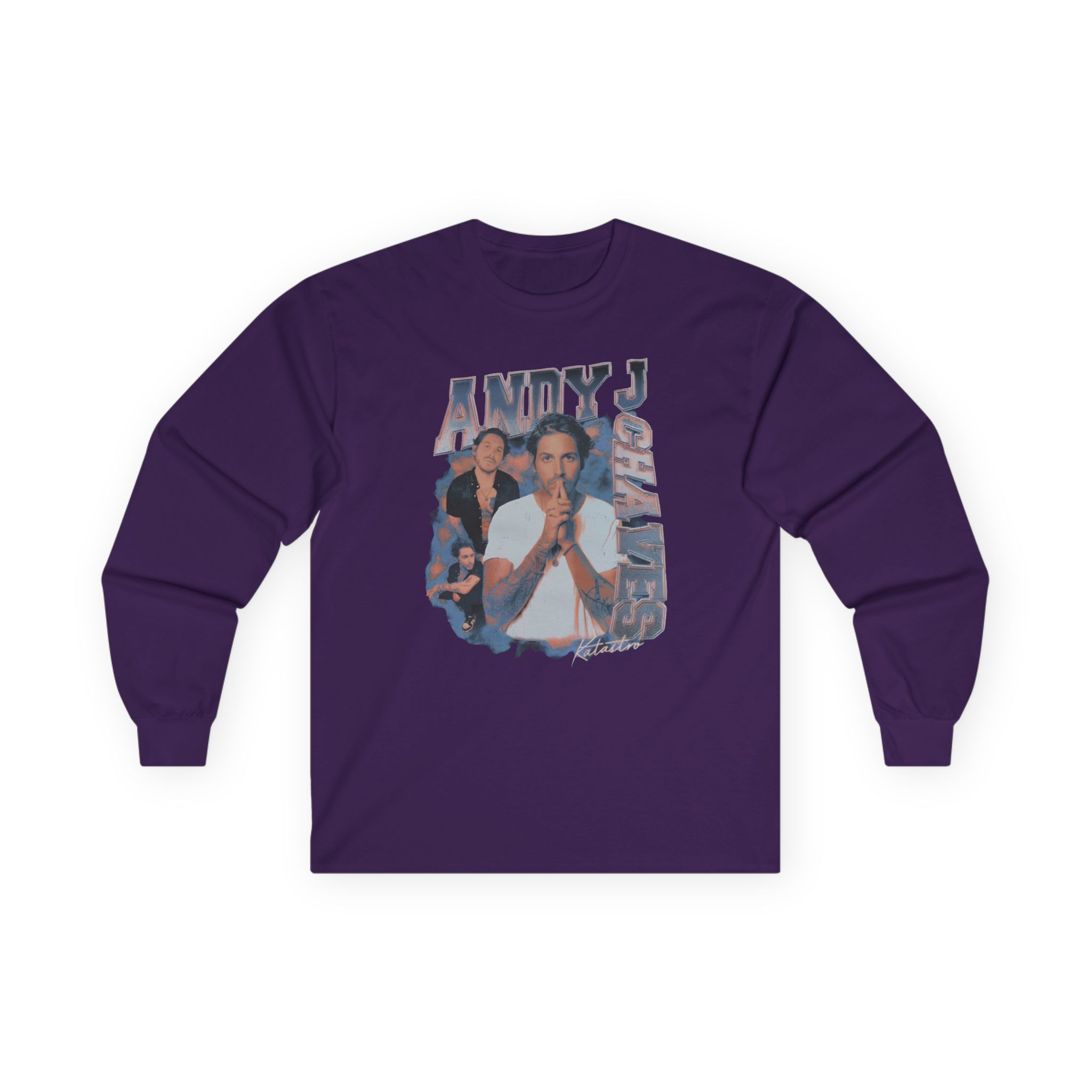 Katastro Andy J Rap Unisex Ultra Cotton Long Sleeve Tee - Image 7