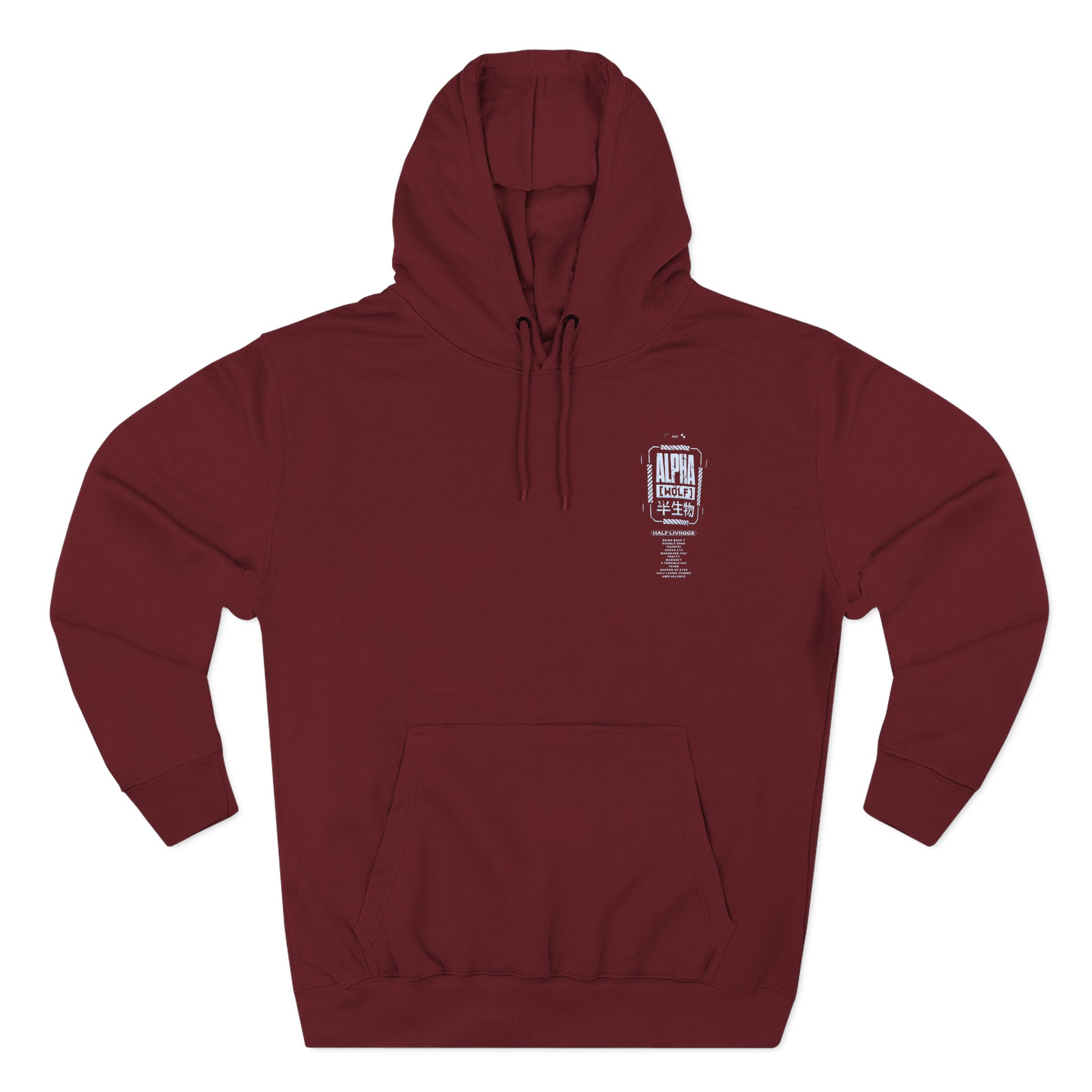 Alpha Wolf Turn It Up Three-Panel Fleece Hoodie - Image 11