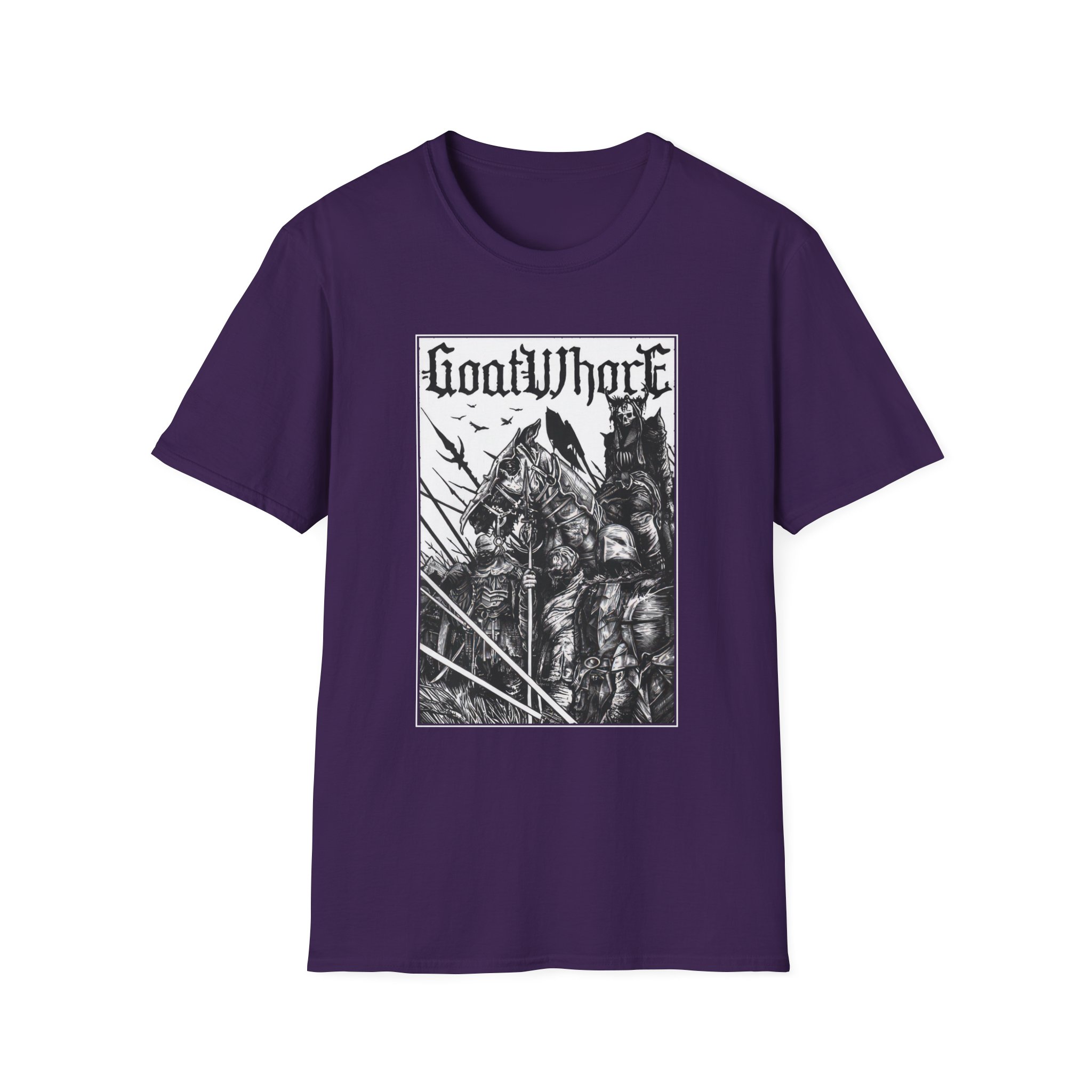 Goatwhore no Mercy Unisex Softstyle T-Shirt - Image 13