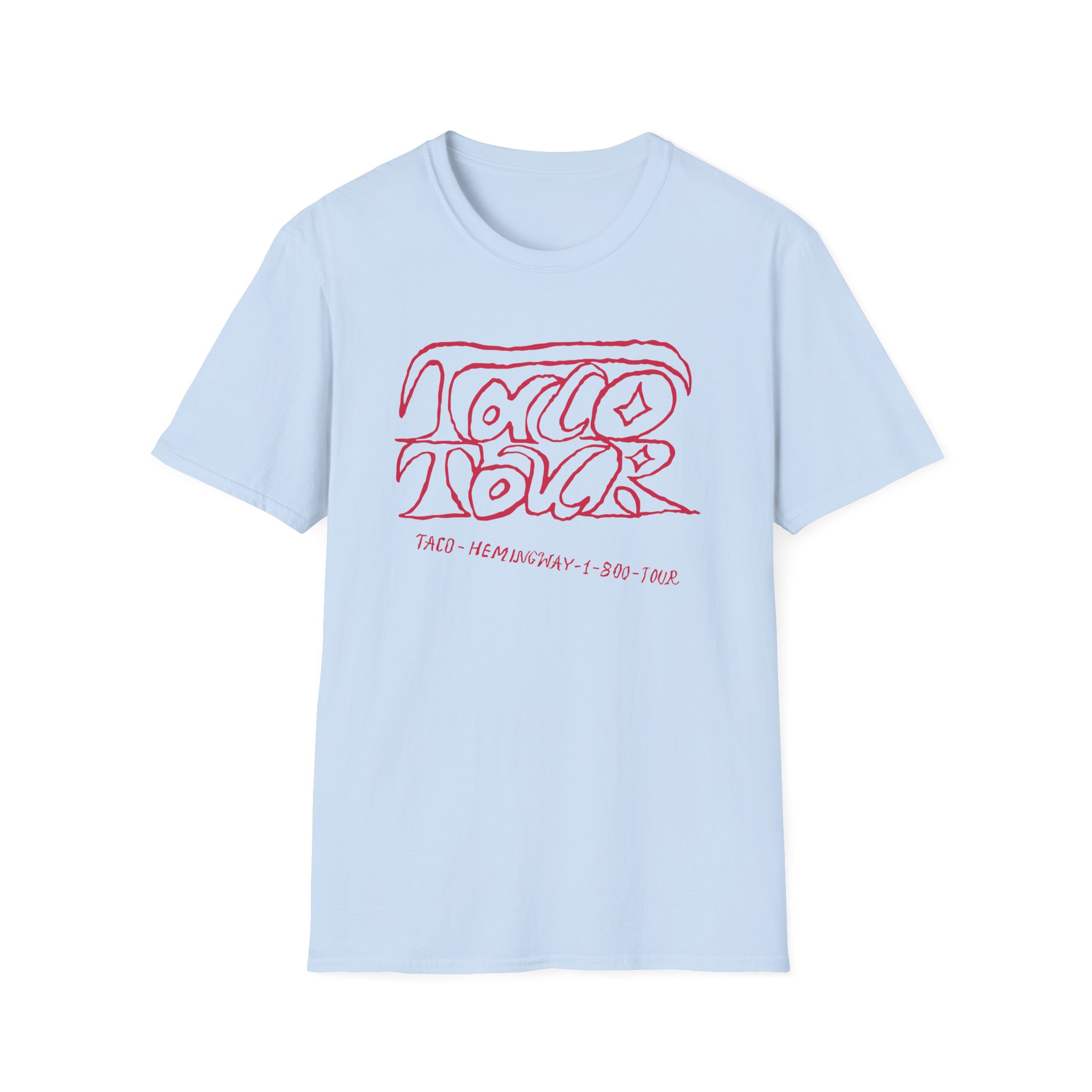Taco Hemingway 1-800-tour Unisex Softstyle T-Shirt - Image 11