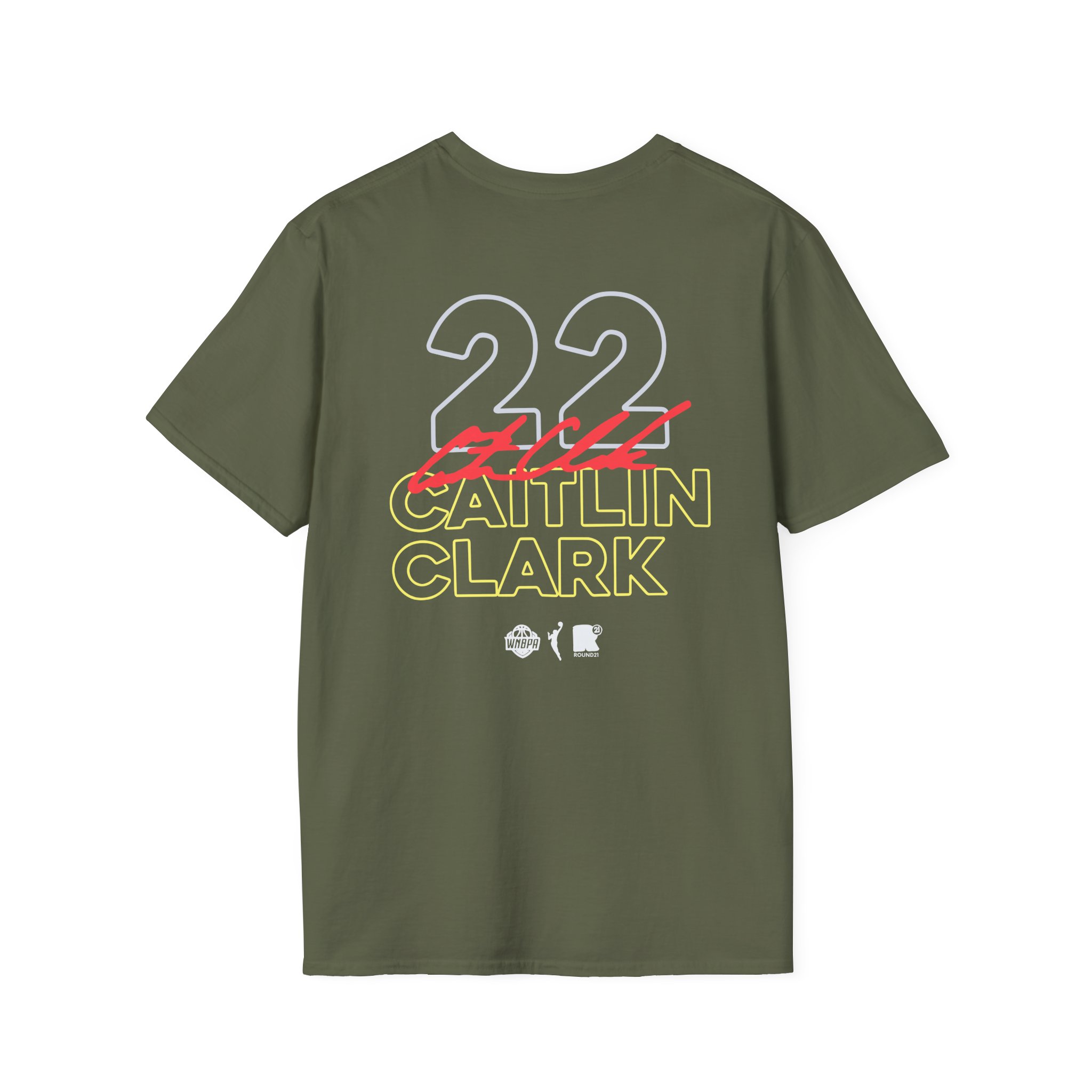 Caitlin Clark Signature Unisex Softstyle T-Shirt - Image 10