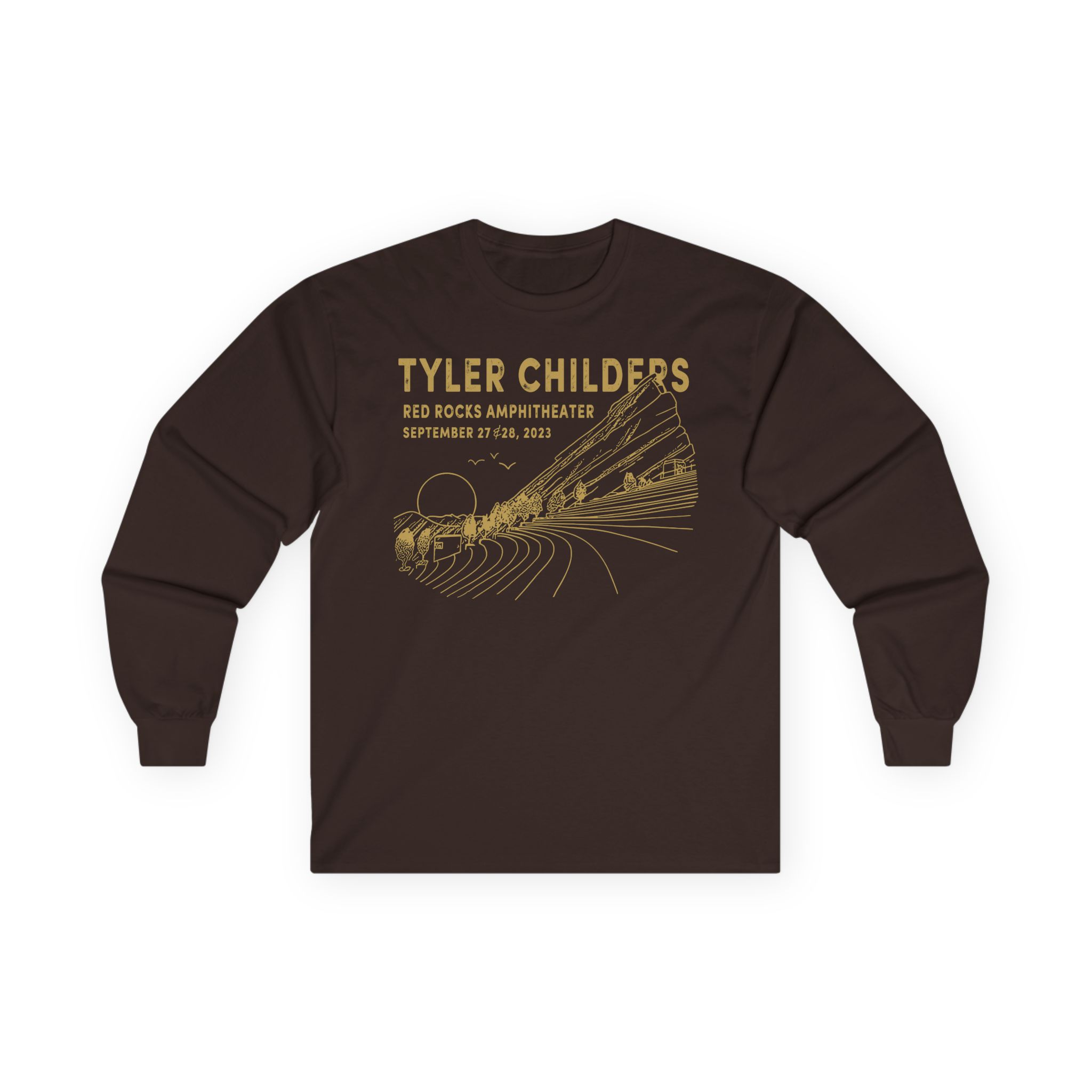Tyler Childers Long Violent History Unisex Ultra Cotton Long Sleeve Tee - Image 5