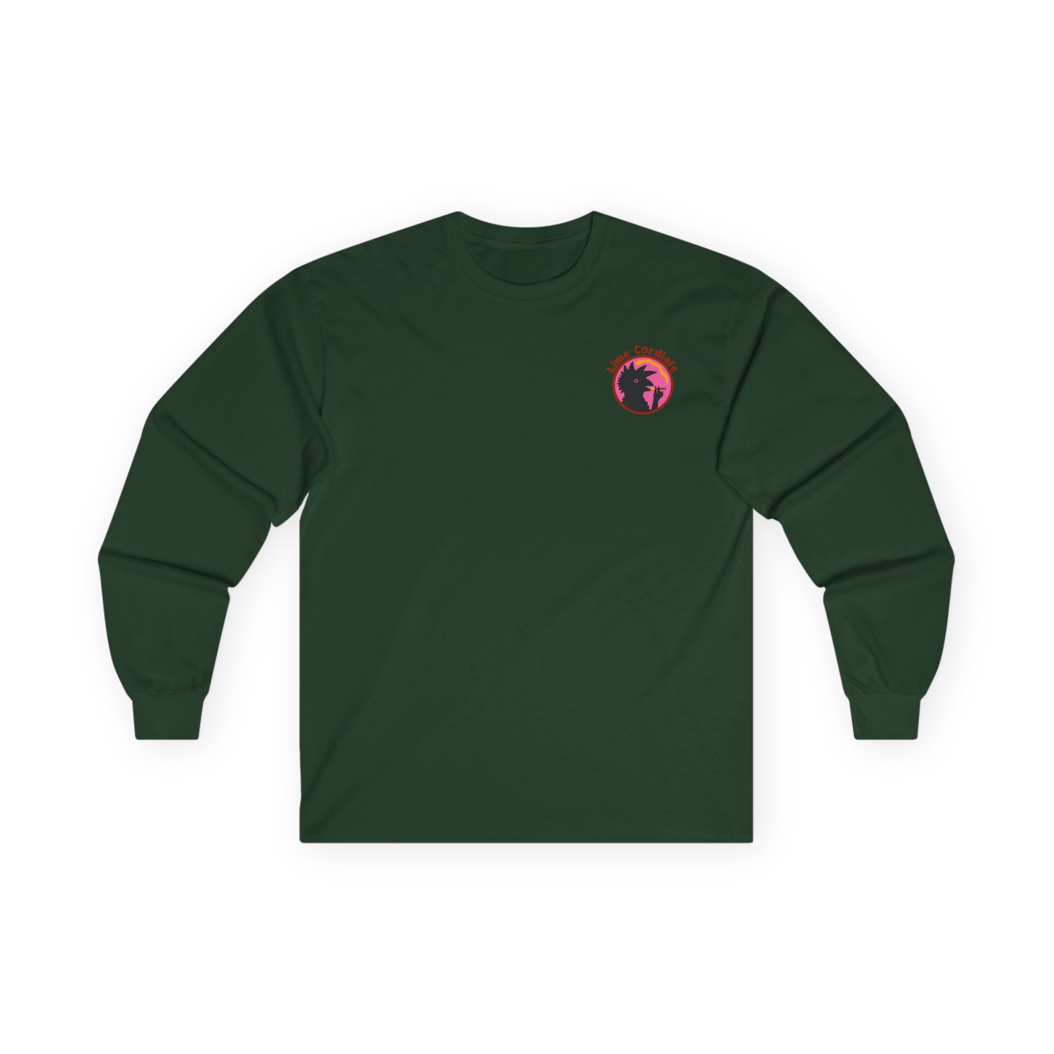 Lime Cordiale Cockatoo Unisex Ultra Cotton Long Sleeve Tee - Image 5