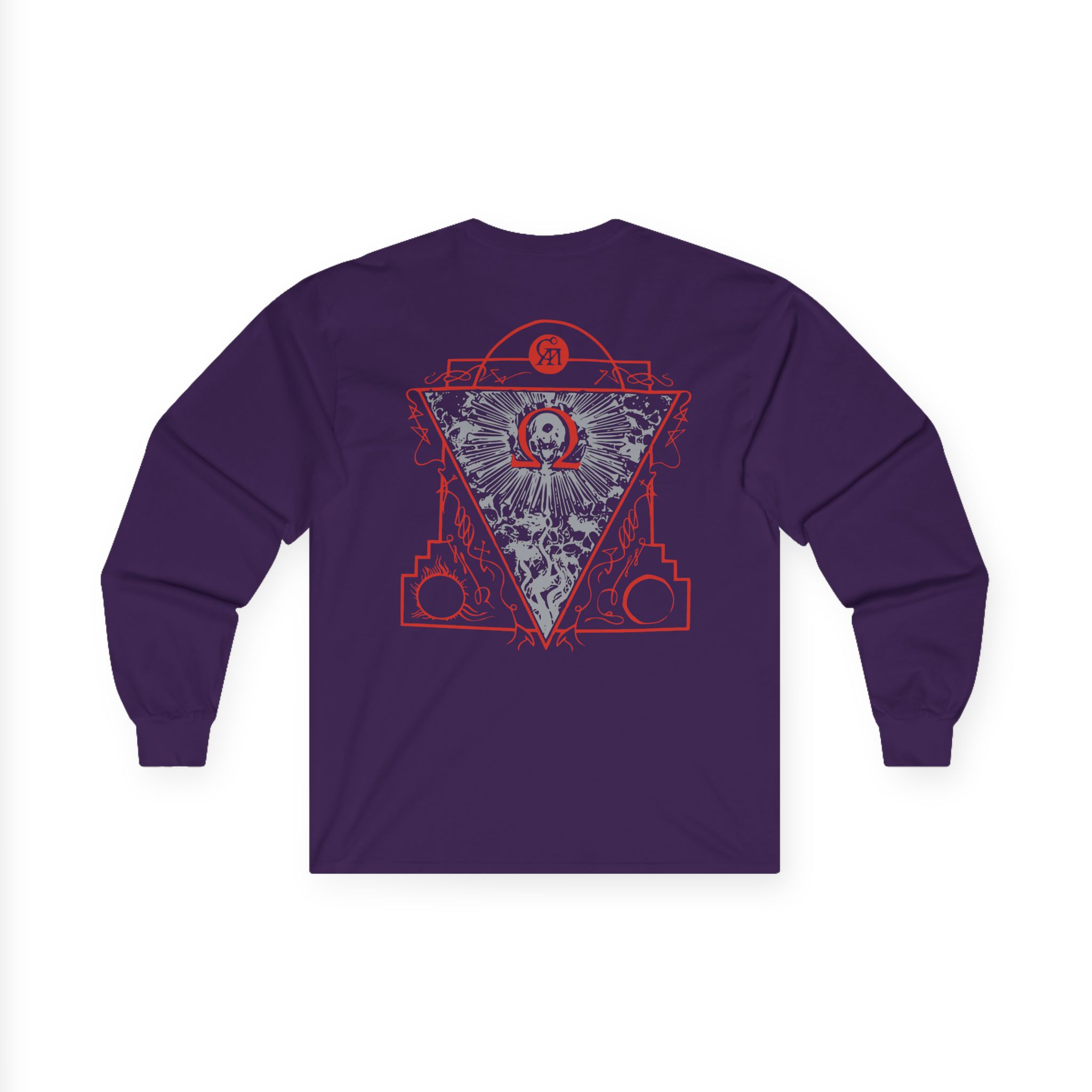 Goatwhore Red Fire Unisex Ultra Cotton Long Sleeve Tee - Image 8