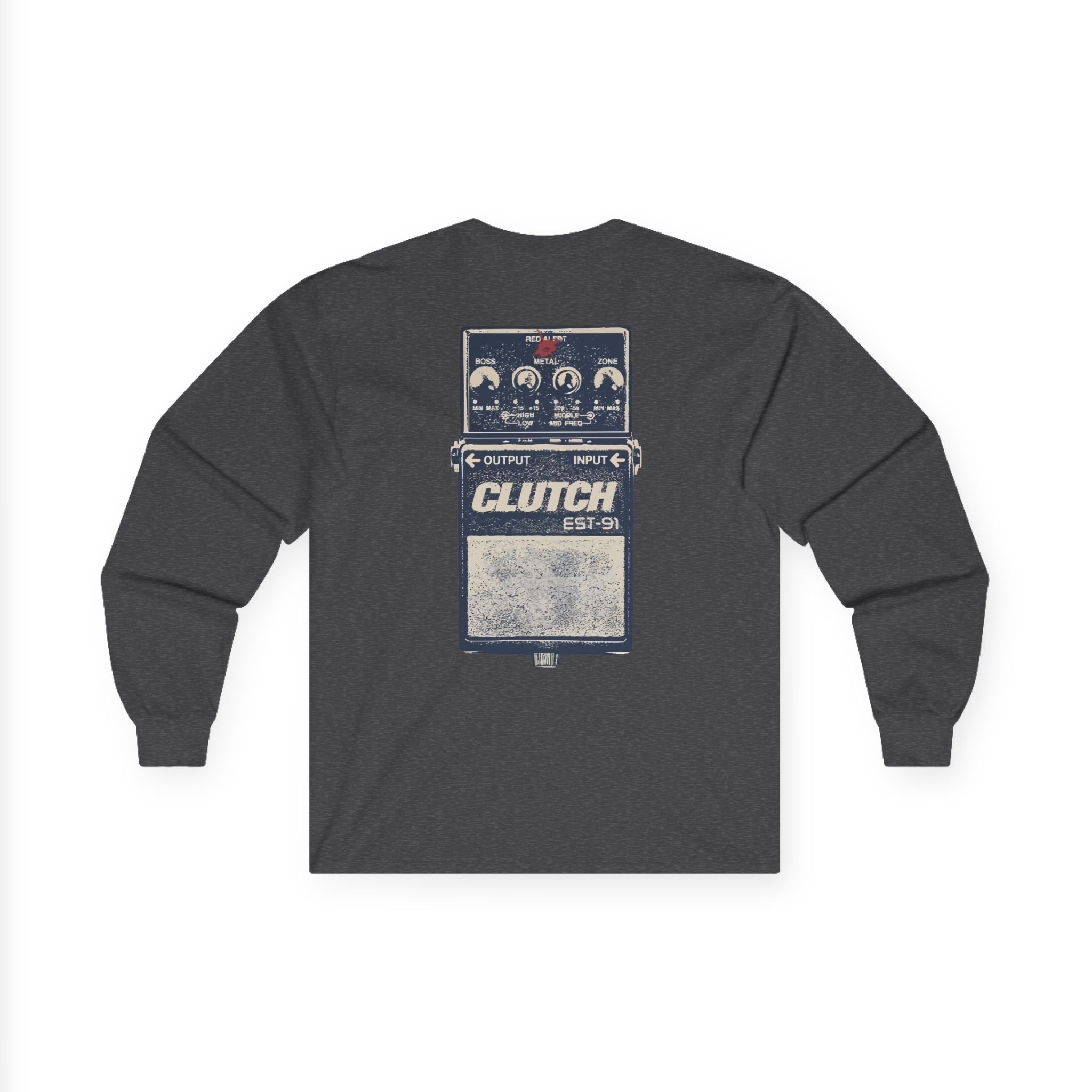 Clutch Red Alert Unisex Ultra Cotton Long Sleeve Tee - Image 10