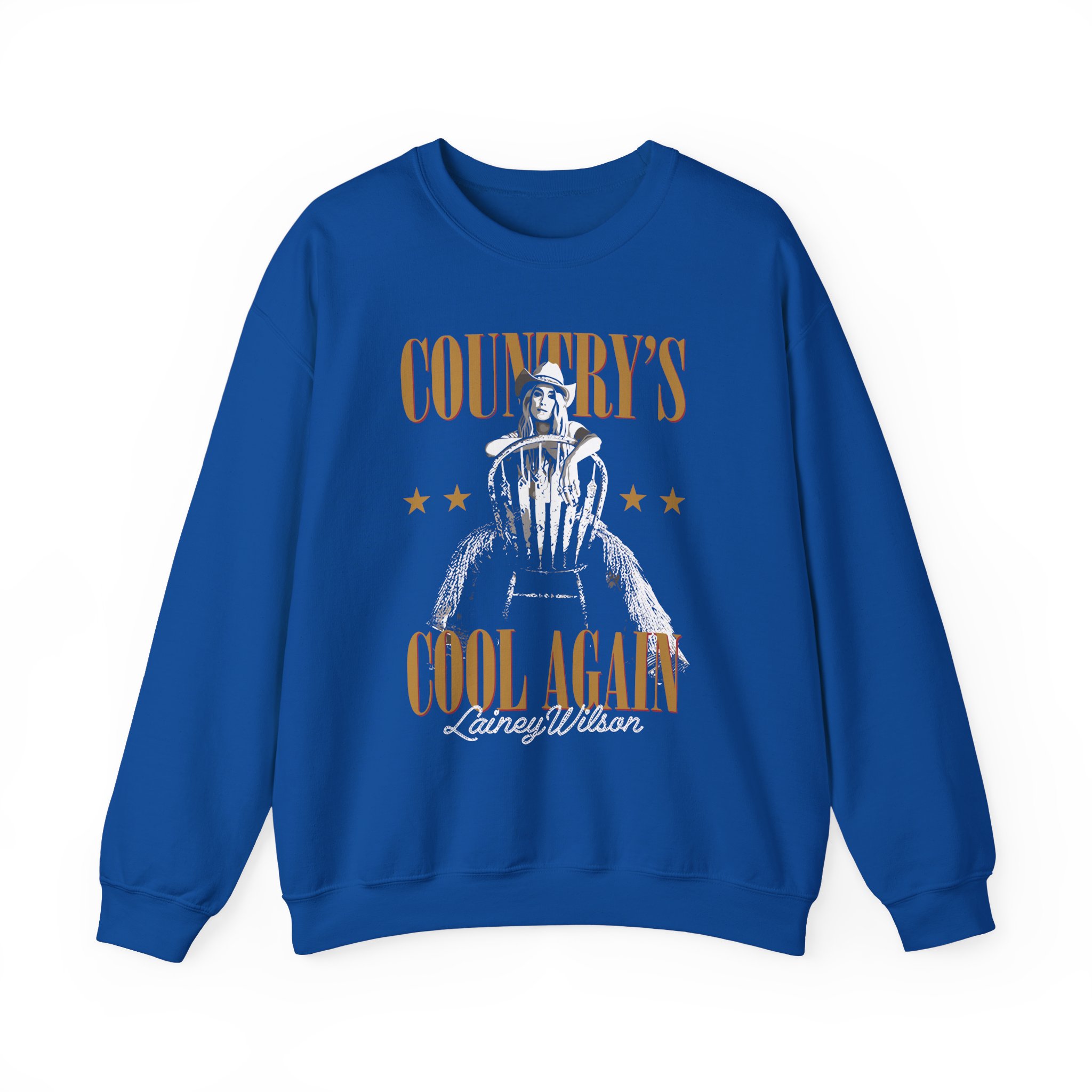 Lainey Wilson Country's Cool Again Unisex Heavy Blend™ Crewneck Sweatshirt - Image 17