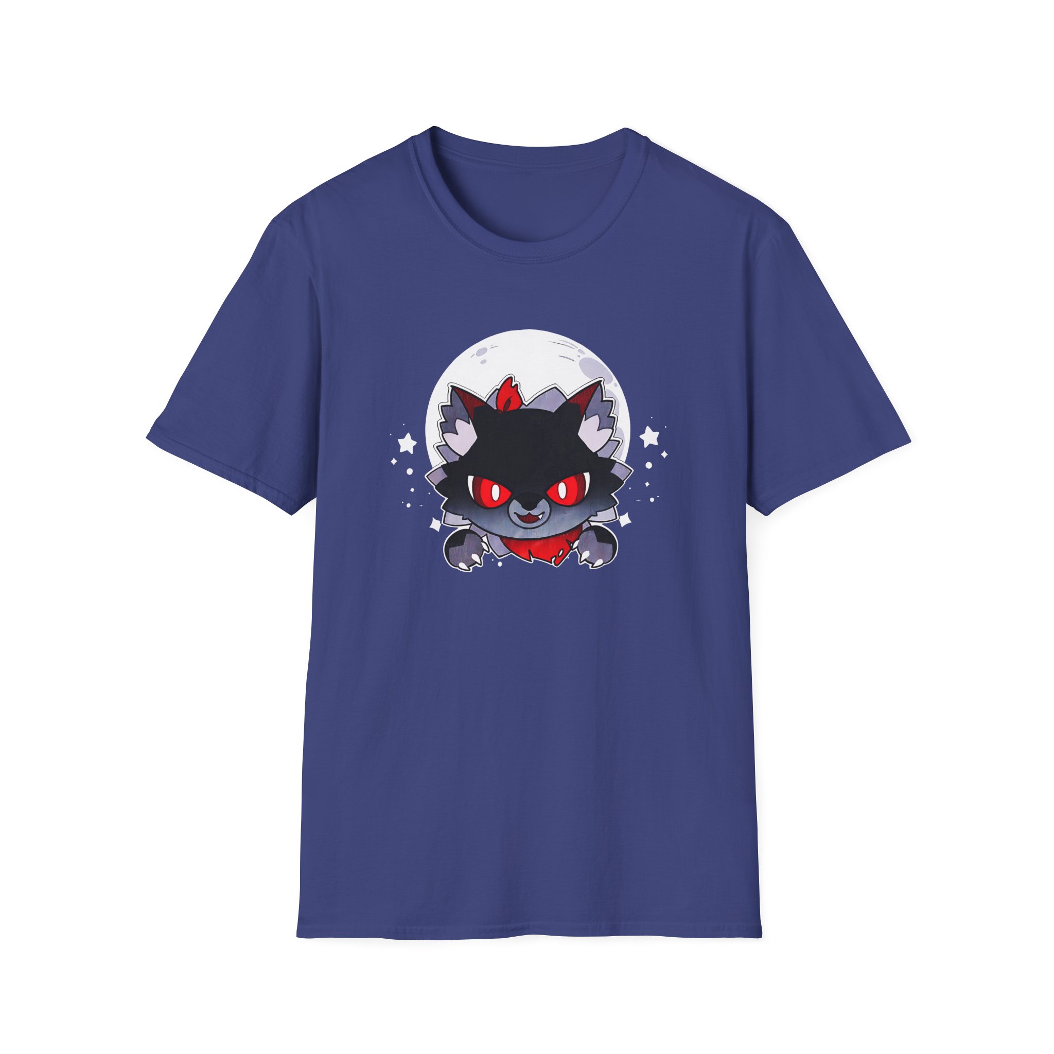 Aphmau Werewolf Cat Unisex Softstyle T-Shirt - Image 15