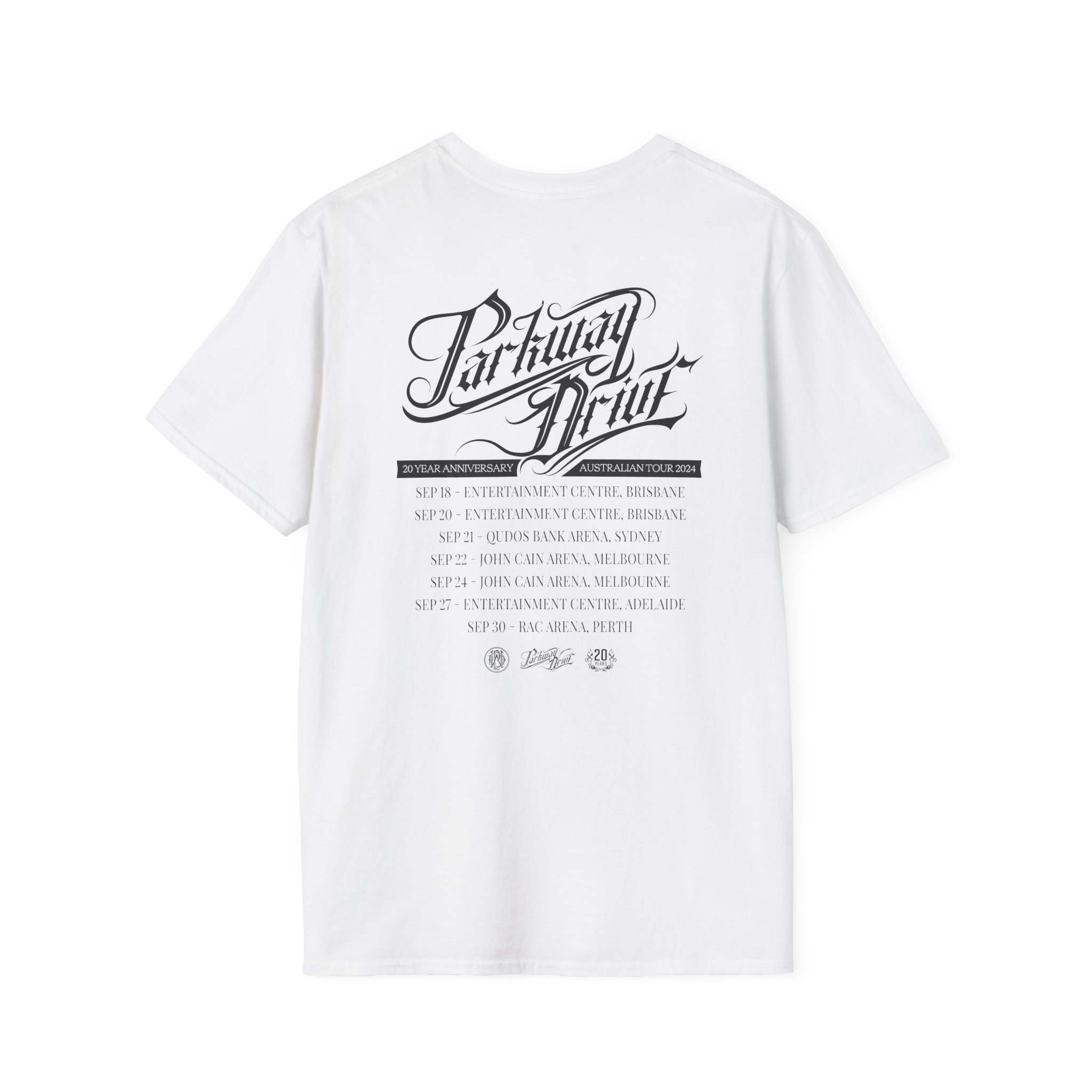 Parkway Drive Australian Tour Unisex Softstyle T-Shirt - Image 2