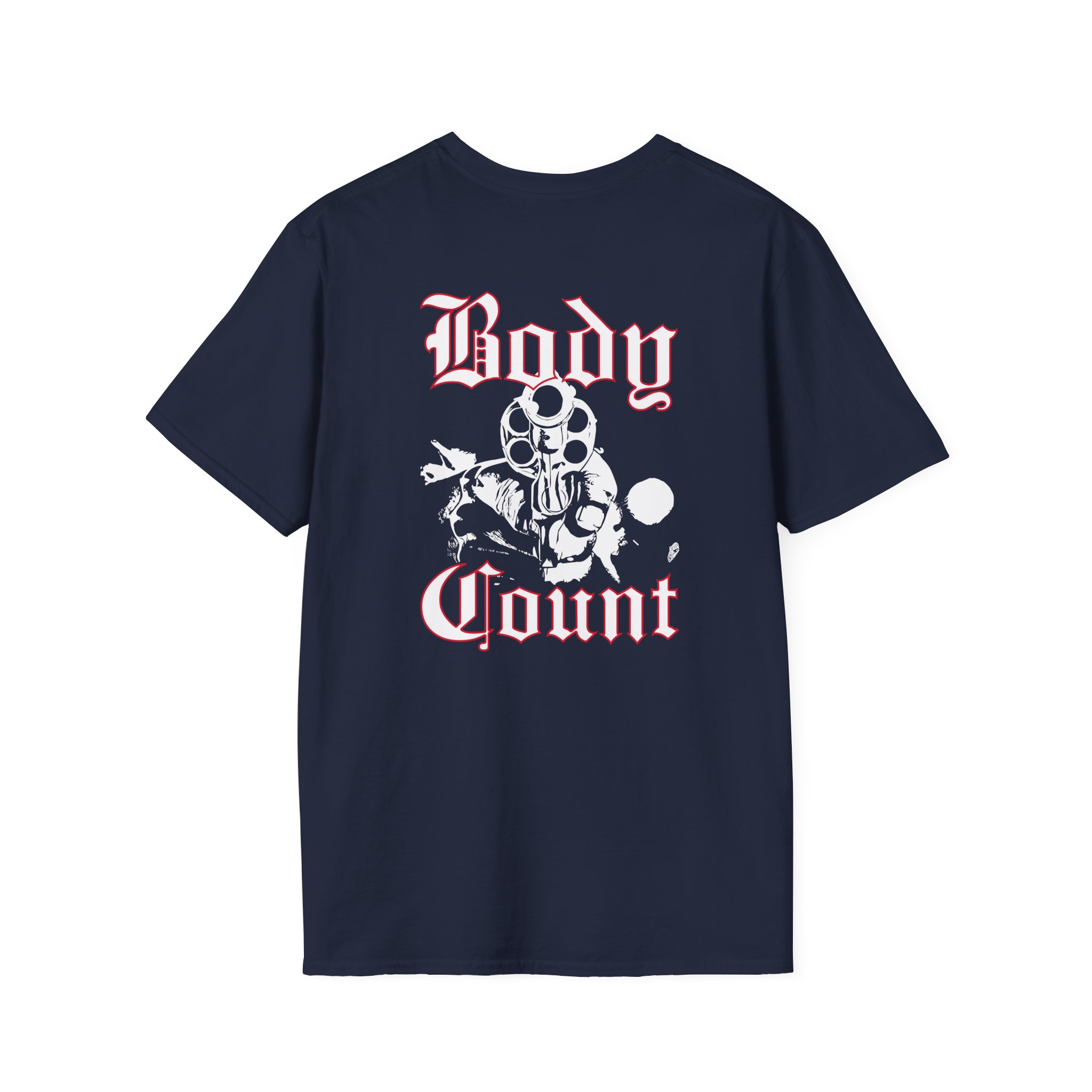 Body Count Revolver Unisex Softstyle T-Shirt - Image 14