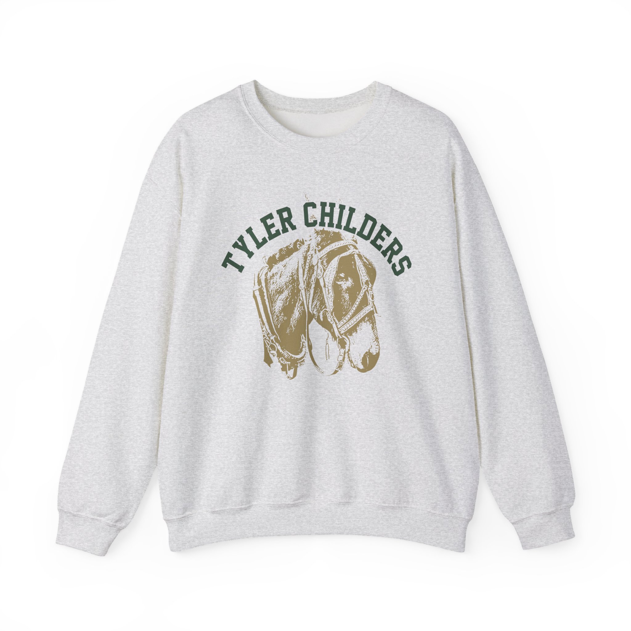 Tyler Childers Mule Raglan Unisex Heavy Blend™ Crewneck Sweatshirt - Image 3
