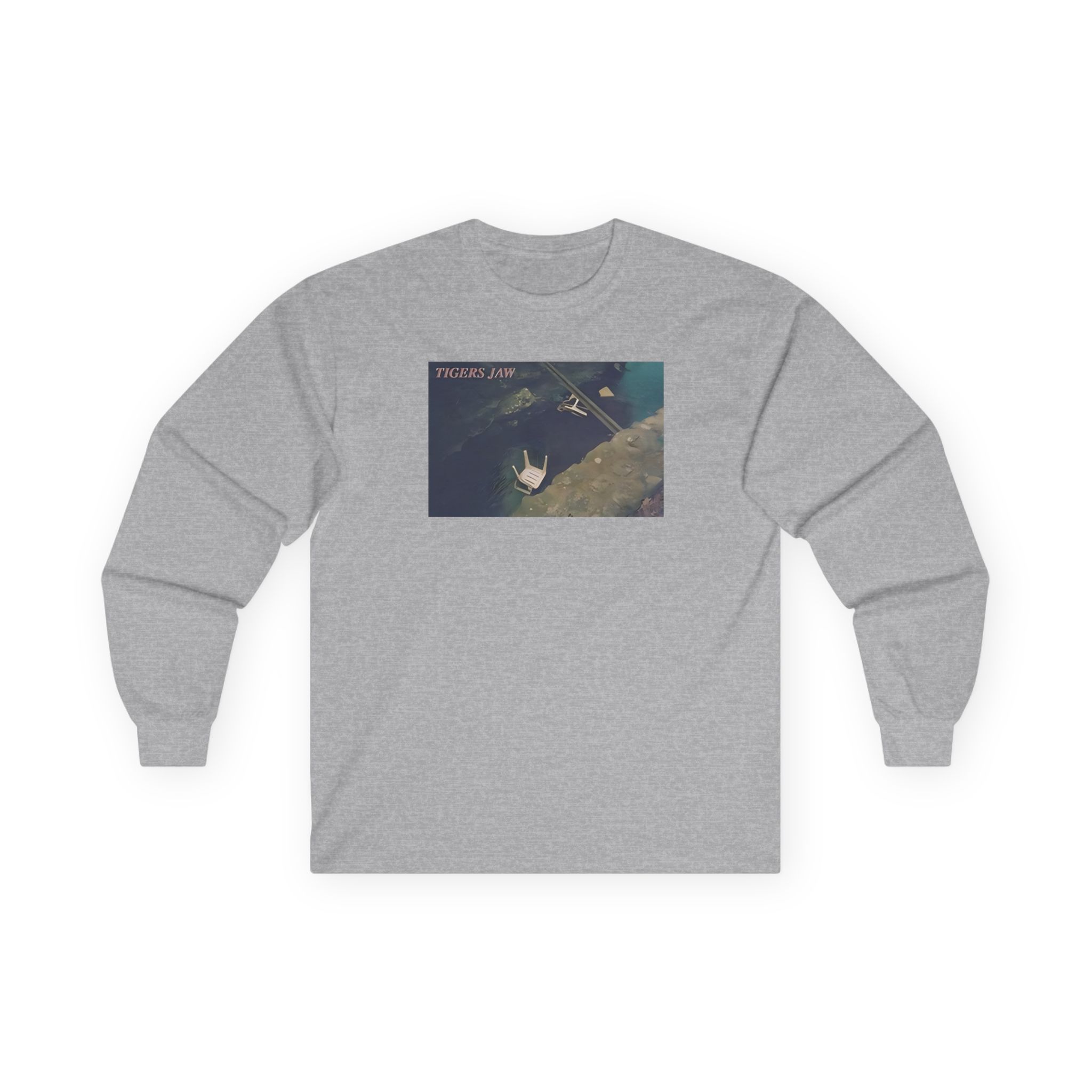Tigers Jaw Chairs in Water Unisex Ultra Cotton Long Sleeve Tee - Image 5