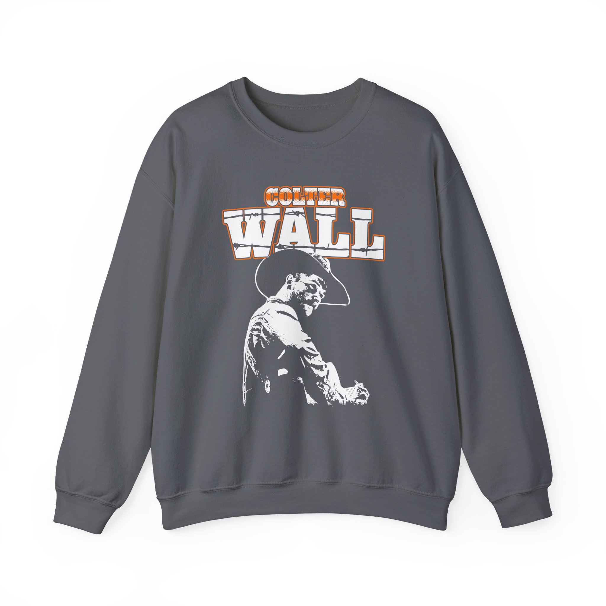 Colter Wall Barbed Wire Unisex Heavy Blend™ Crewneck Sweatshirt - Image 9