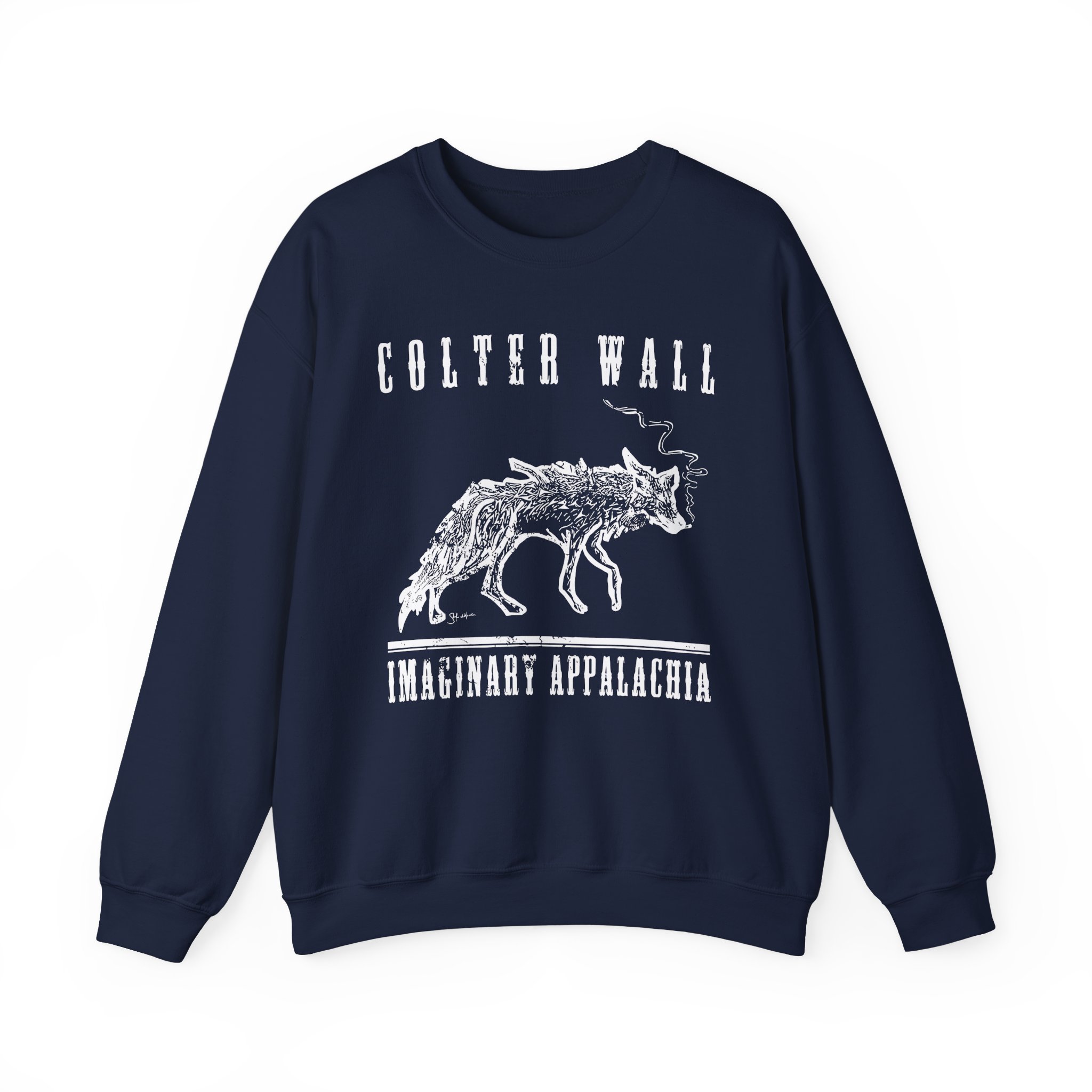 Colter Wall Imaginary Appalachia Unisex Heavy Blend™ Crewneck Sweatshirt - Image 15