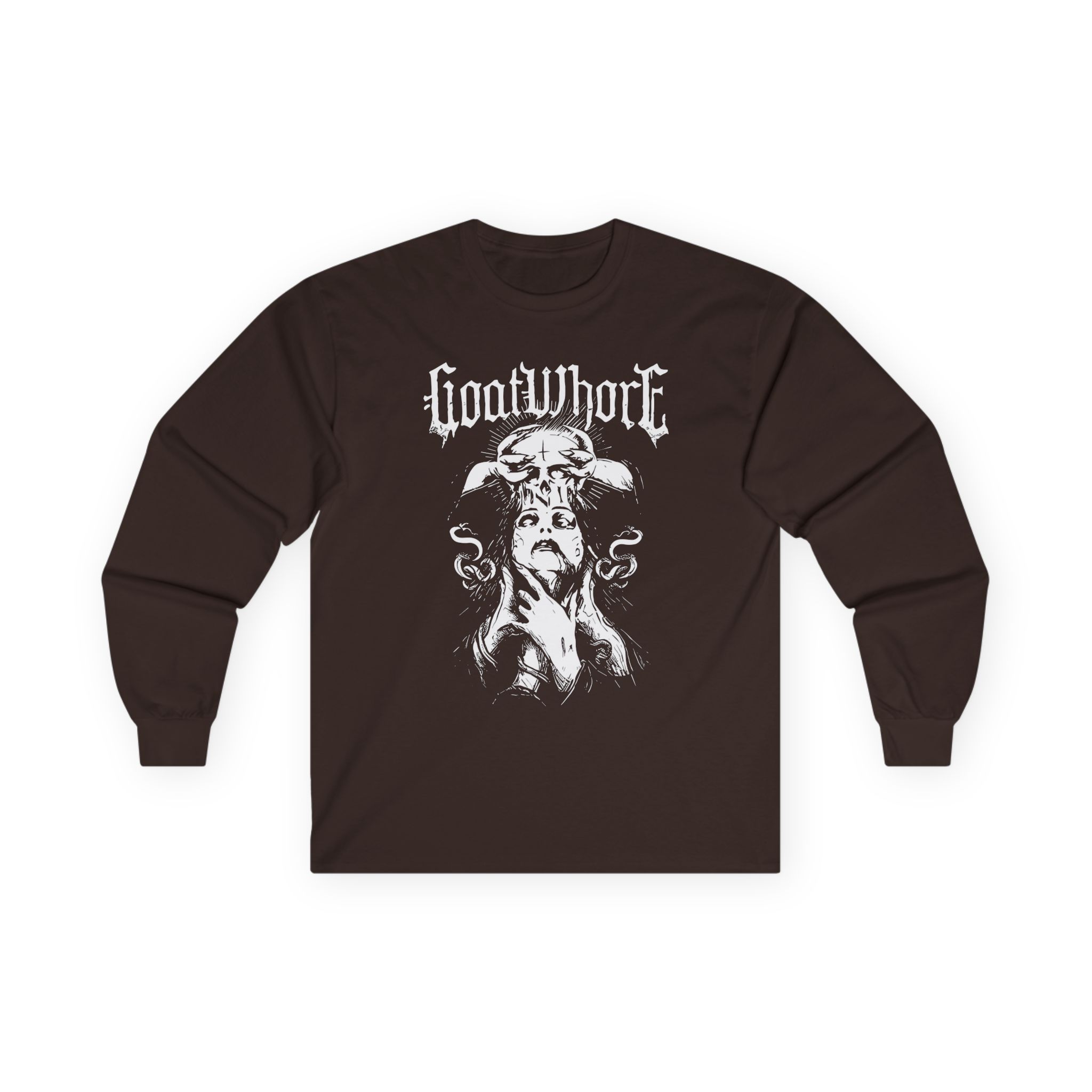 Goatwhore Satan's Flesh Unisex Ultra Cotton Long Sleeve Tee - Image 3