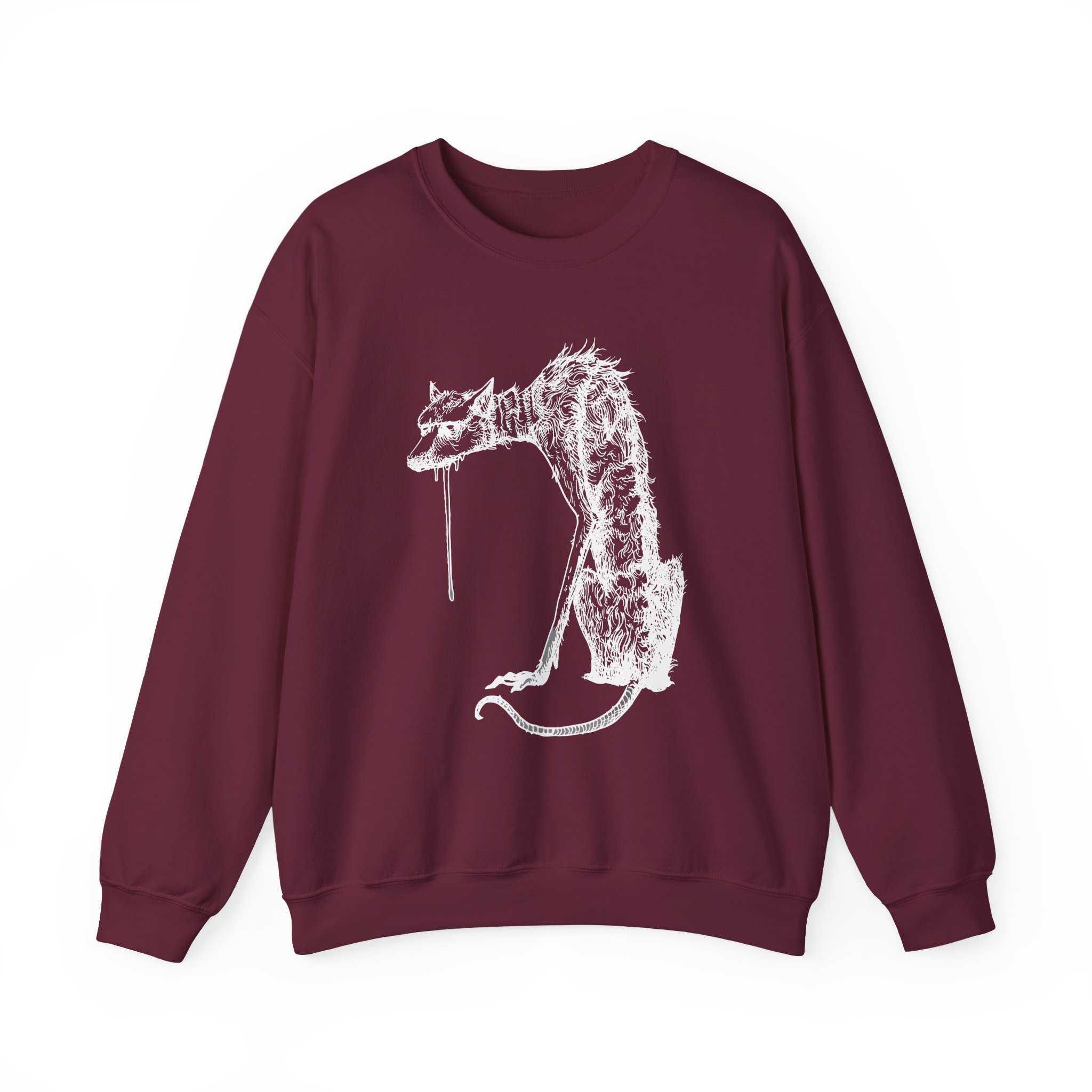 Manhead The Dog Unisex Heavy Blend™ Crewneck Sweatshirt - Image 3