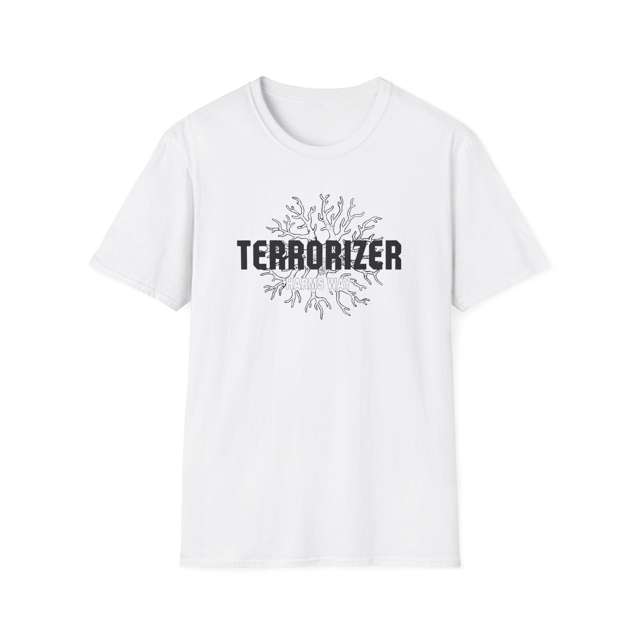 Harms Way Terrorizer Unisex Softstyle T-Shirt - Image 3