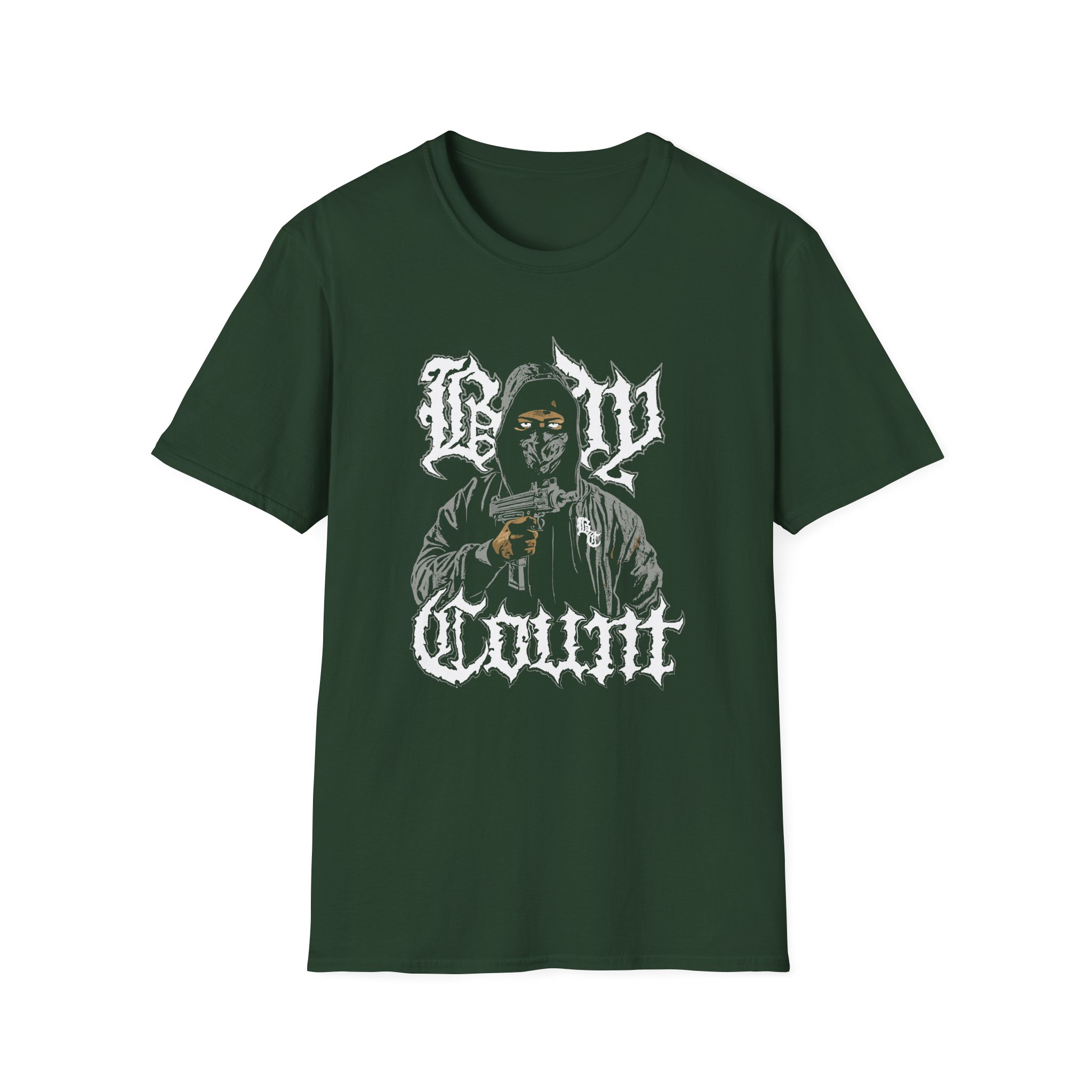 Body Count Masked Punk Unisex Softstyle T-Shirt - Image 5