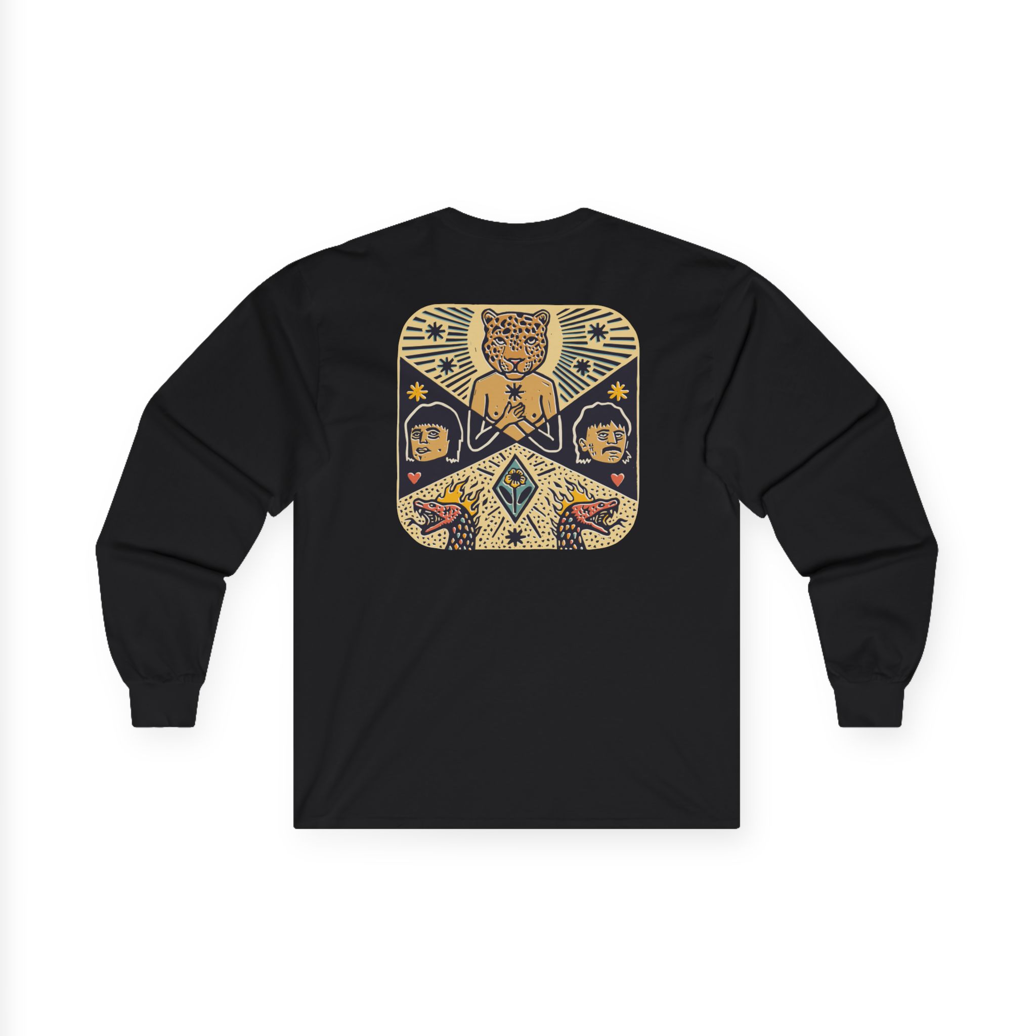 Lime Cordiale Pedestal Unisex Ultra Cotton Long Sleeve Tee - Image 2