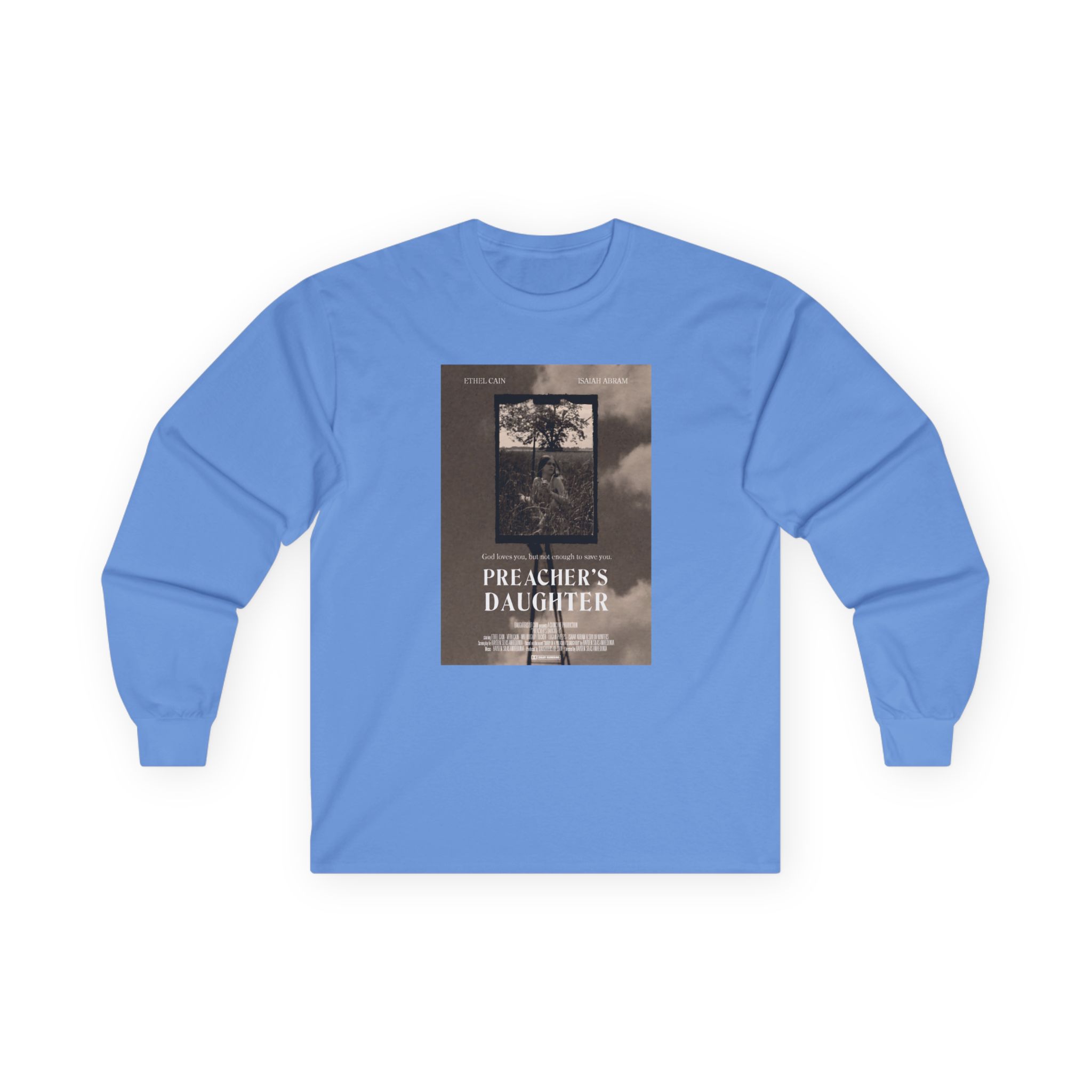 Ethel Cain Preacher's Daughter Movie Poster Unisex Ultra Cotton Long Sleeve Tee - Image 19