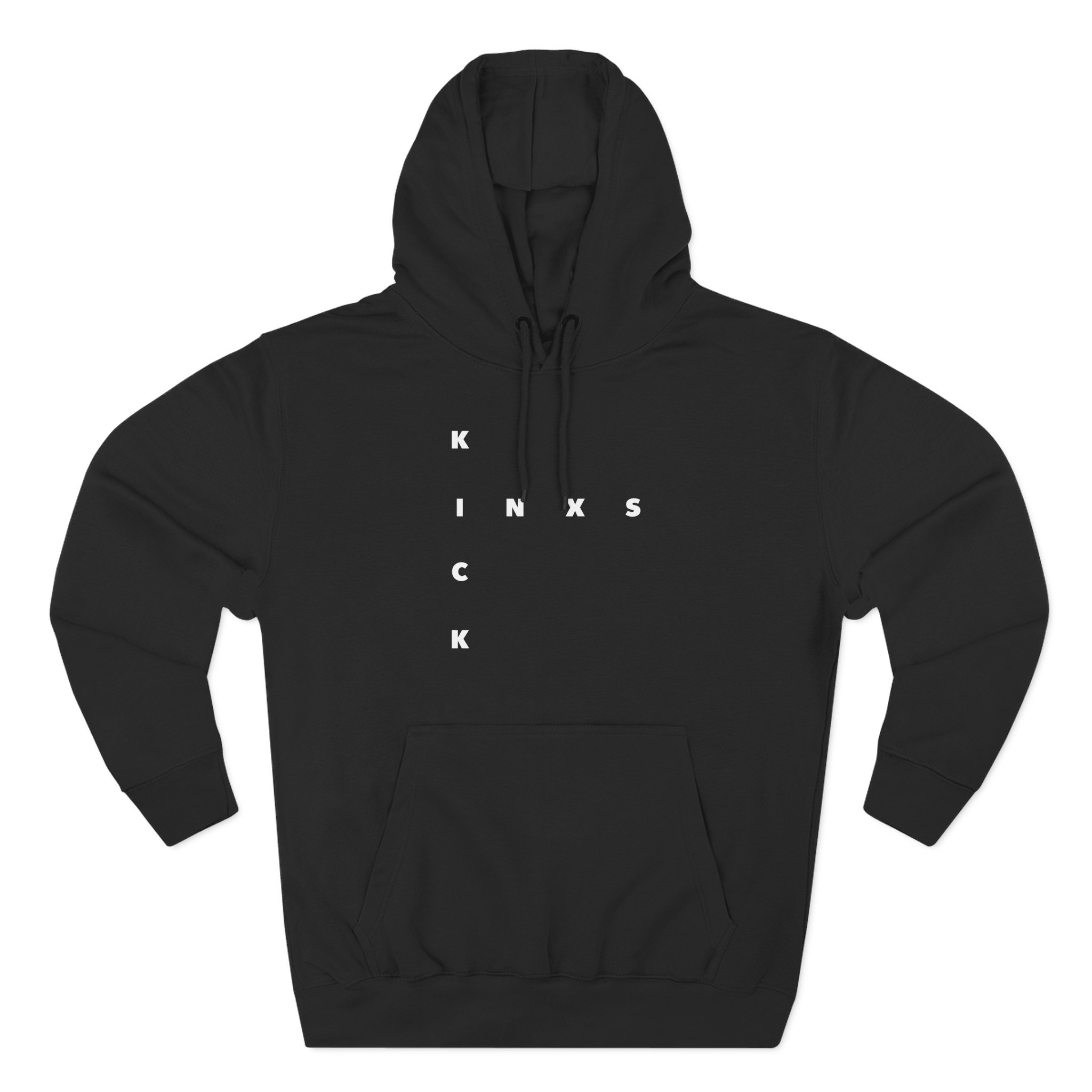 Inxs Kick Skateboard Three-Panel Fleece Hoodie