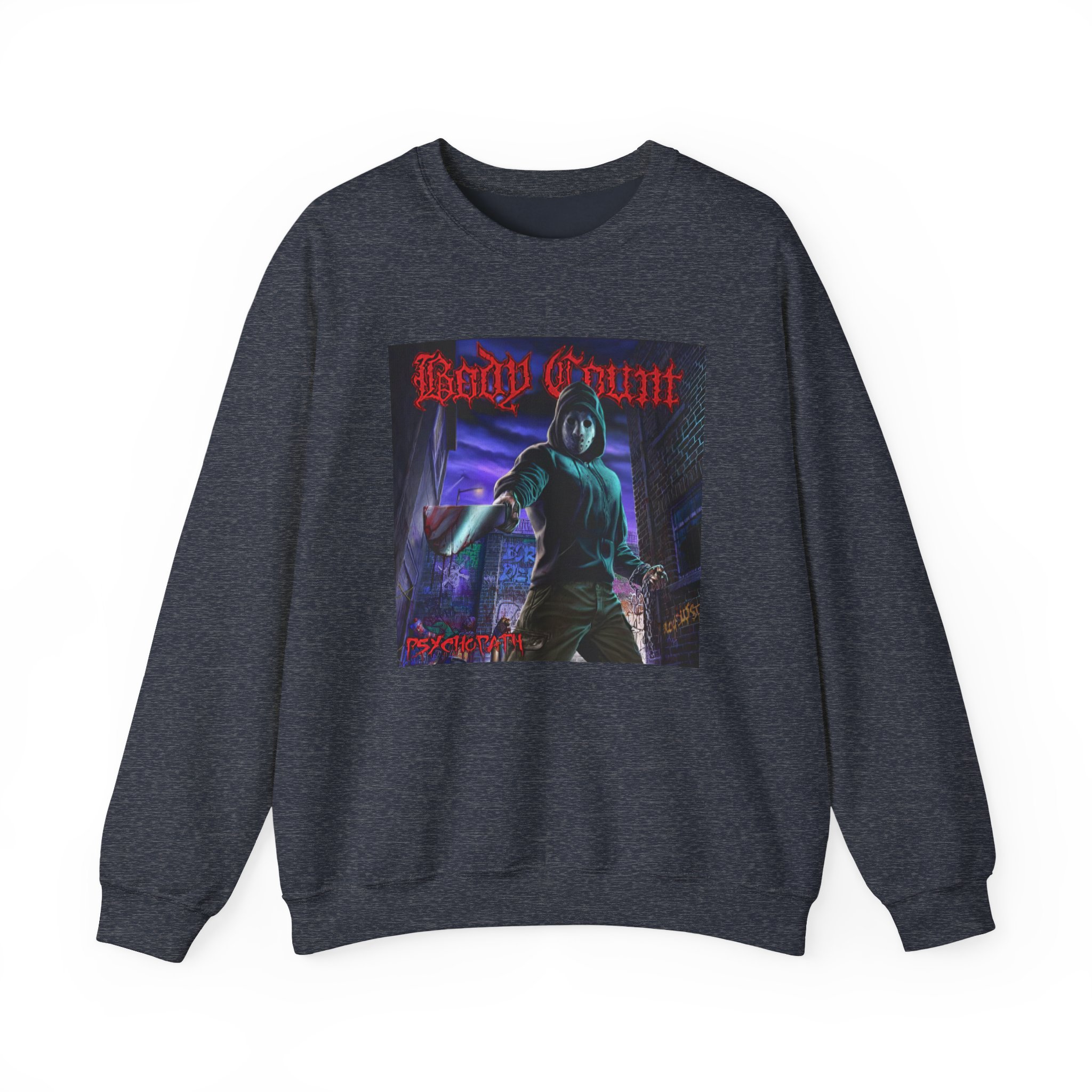 Body Count Psychopath Album Unisex Heavy Blend™ Crewneck Sweatshirt - Image 19