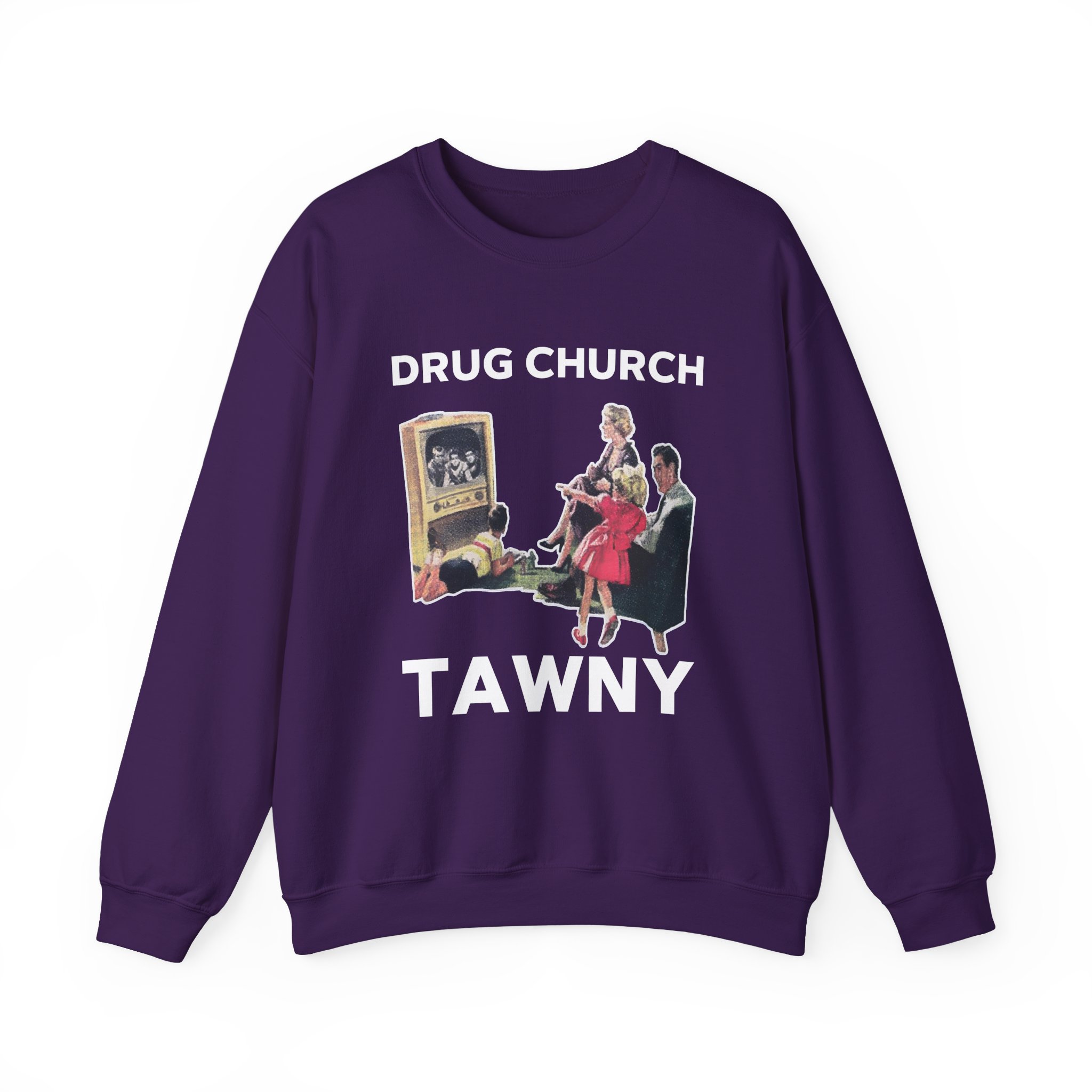 Drug Church TV Unisex Heavy Blend™ Crewneck Sweatshirt - Image 13