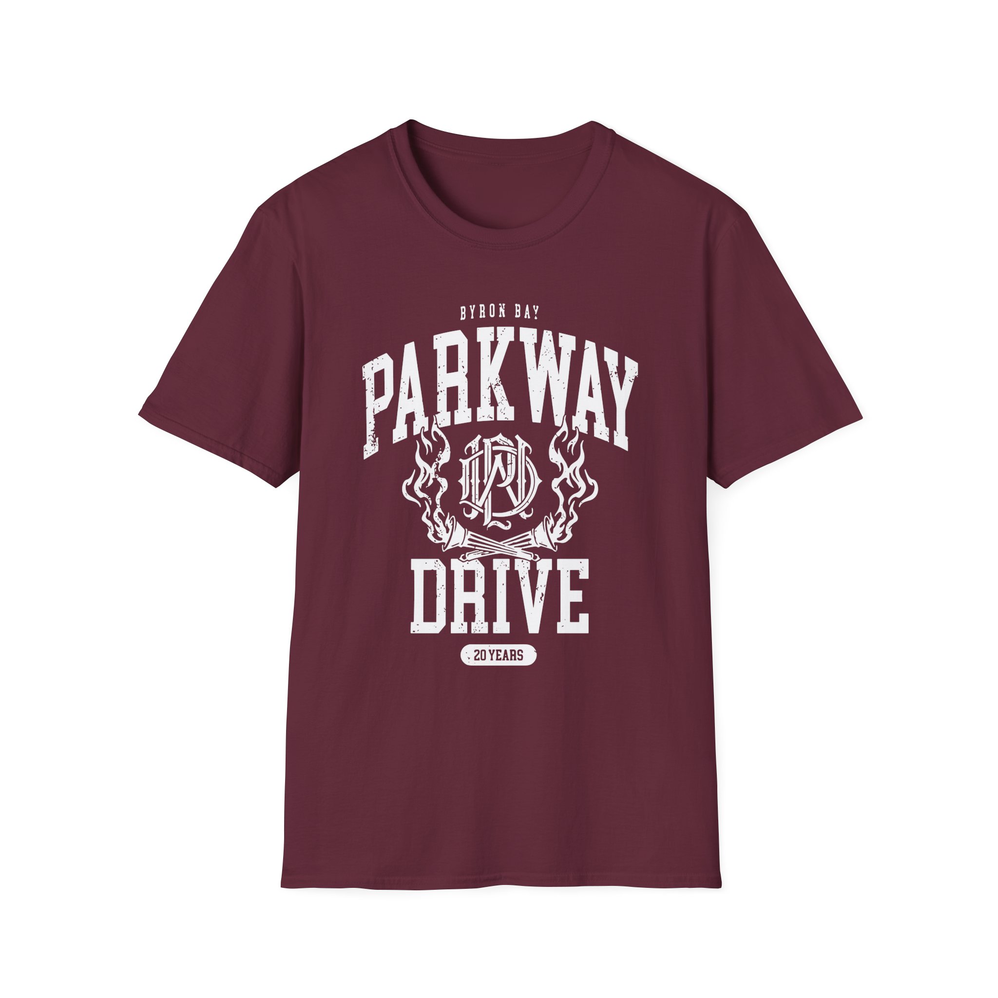 Parkway Drive 20-year-anniversary Unisex Softstyle T-Shirt - Image 3